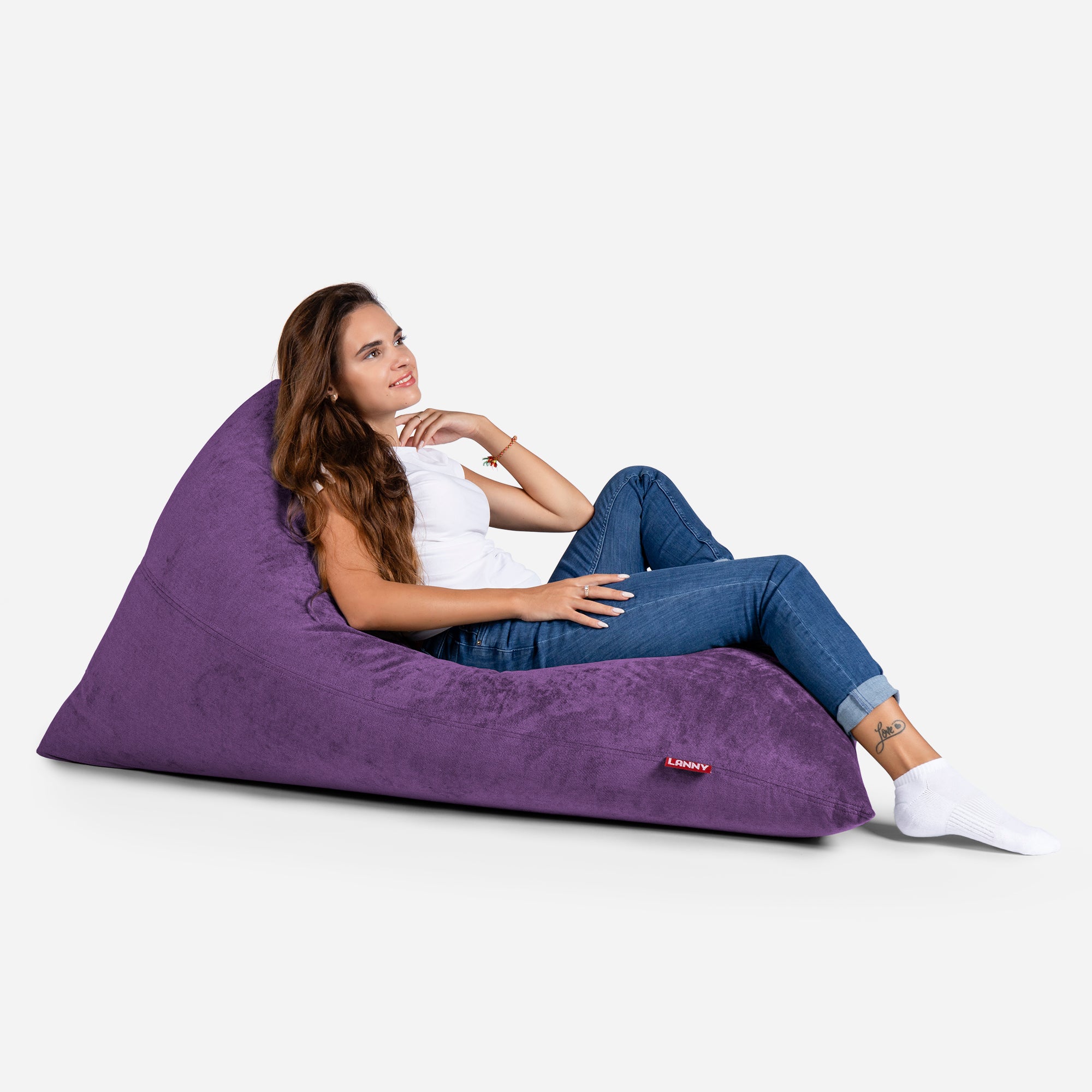 Slim Aldo Violet Bean bag