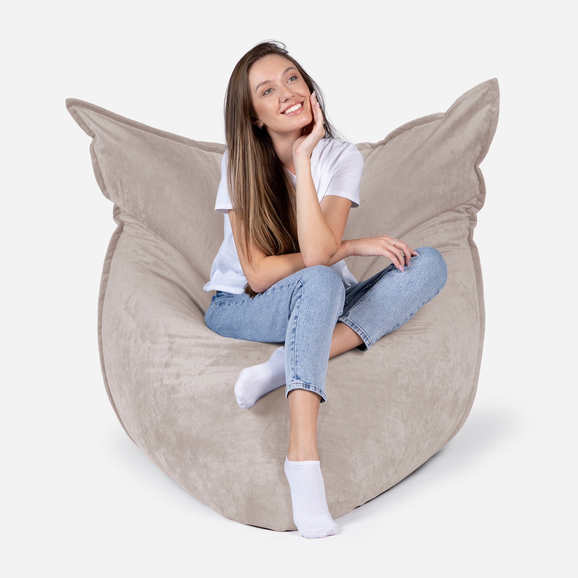 Sloppy Aldo Beige Bean bag