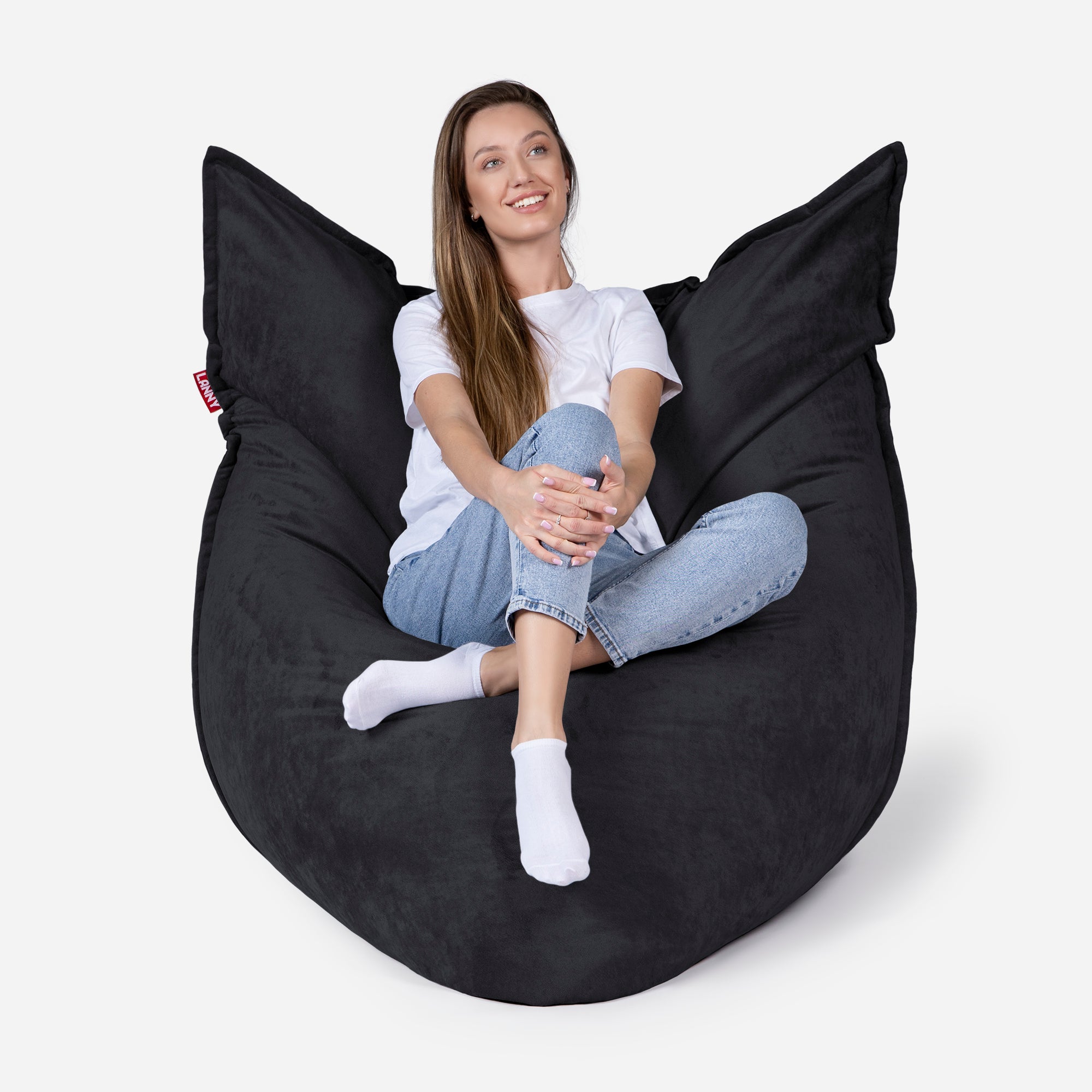 Sloppy Large Aldo Black Bean bag