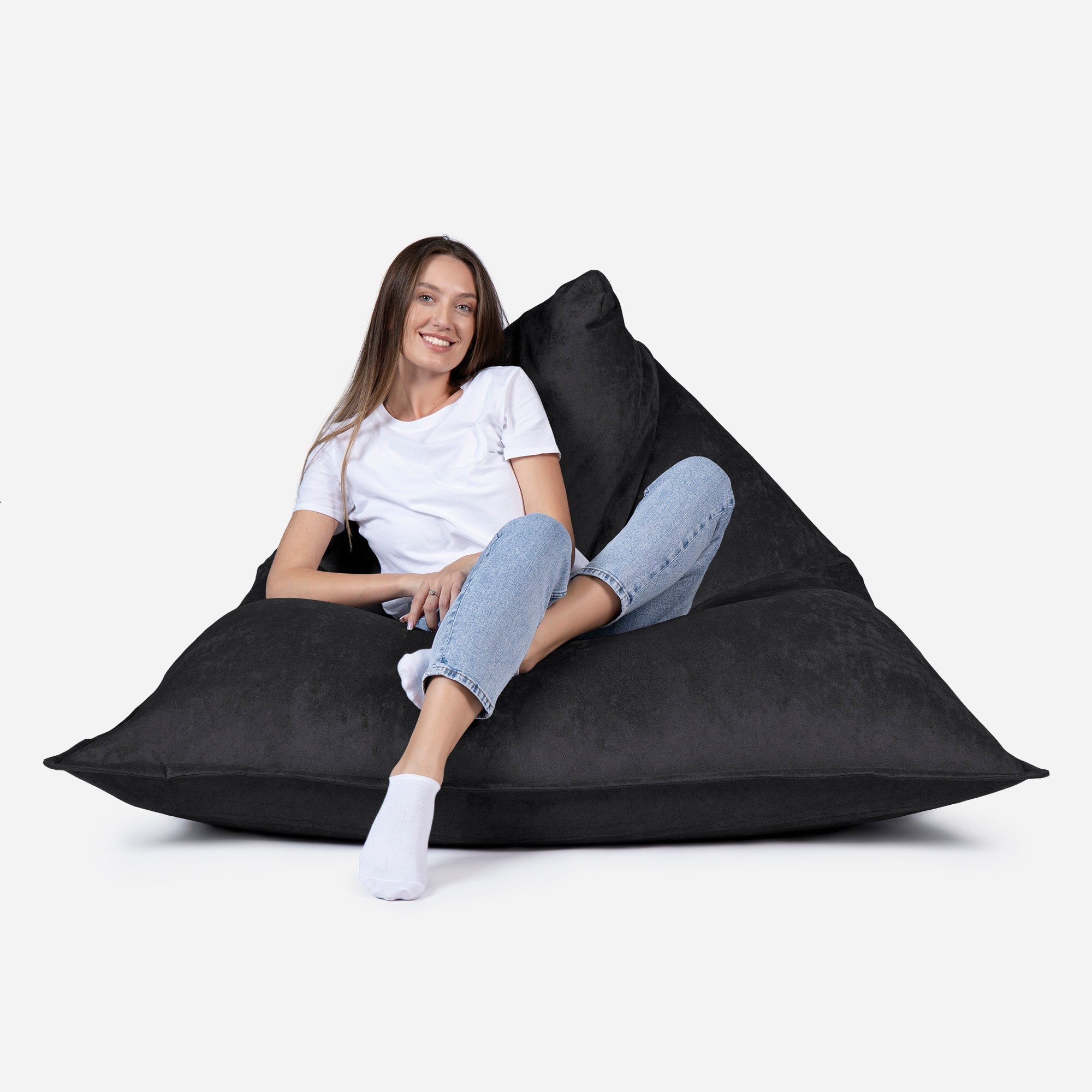 Sloppy Large Aldo Black Bean bag
