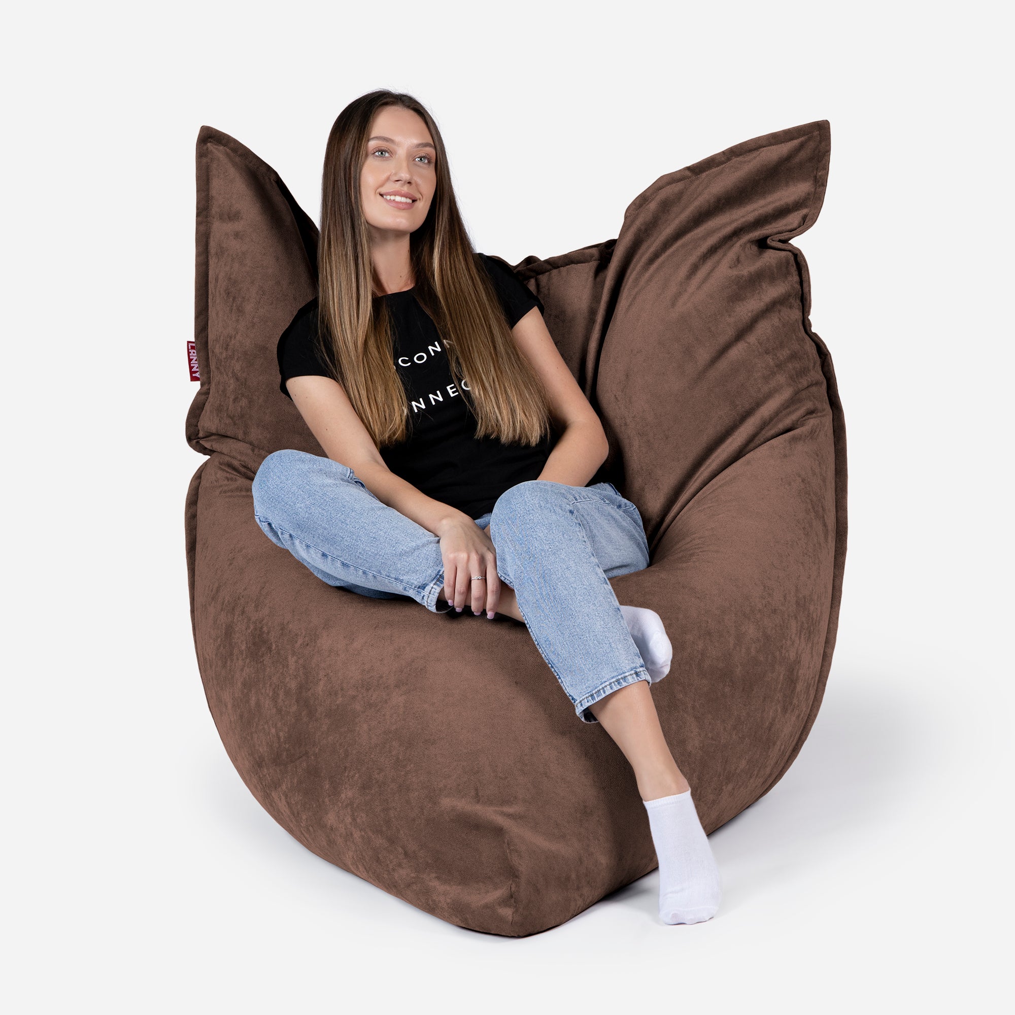 Sloppy Large Aldo Brown Bean bag