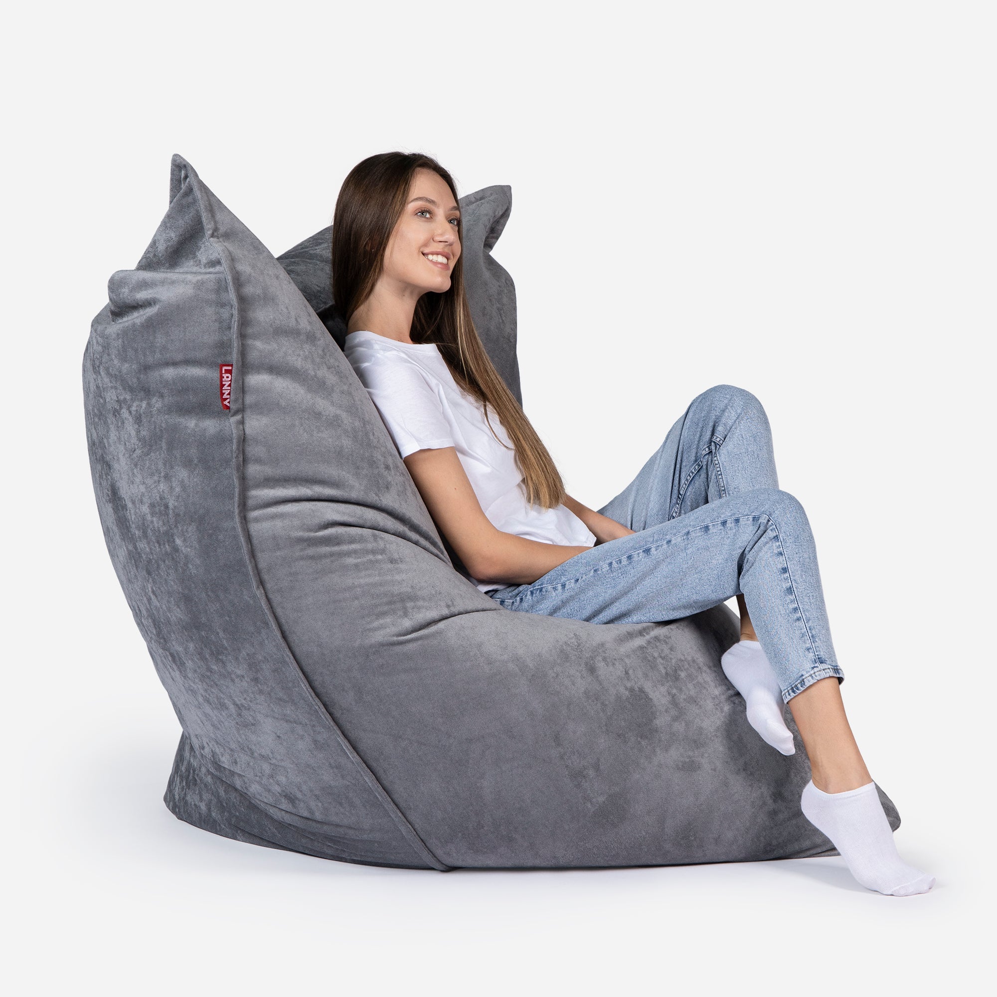 Sloppy Aldo Gray Bean bag