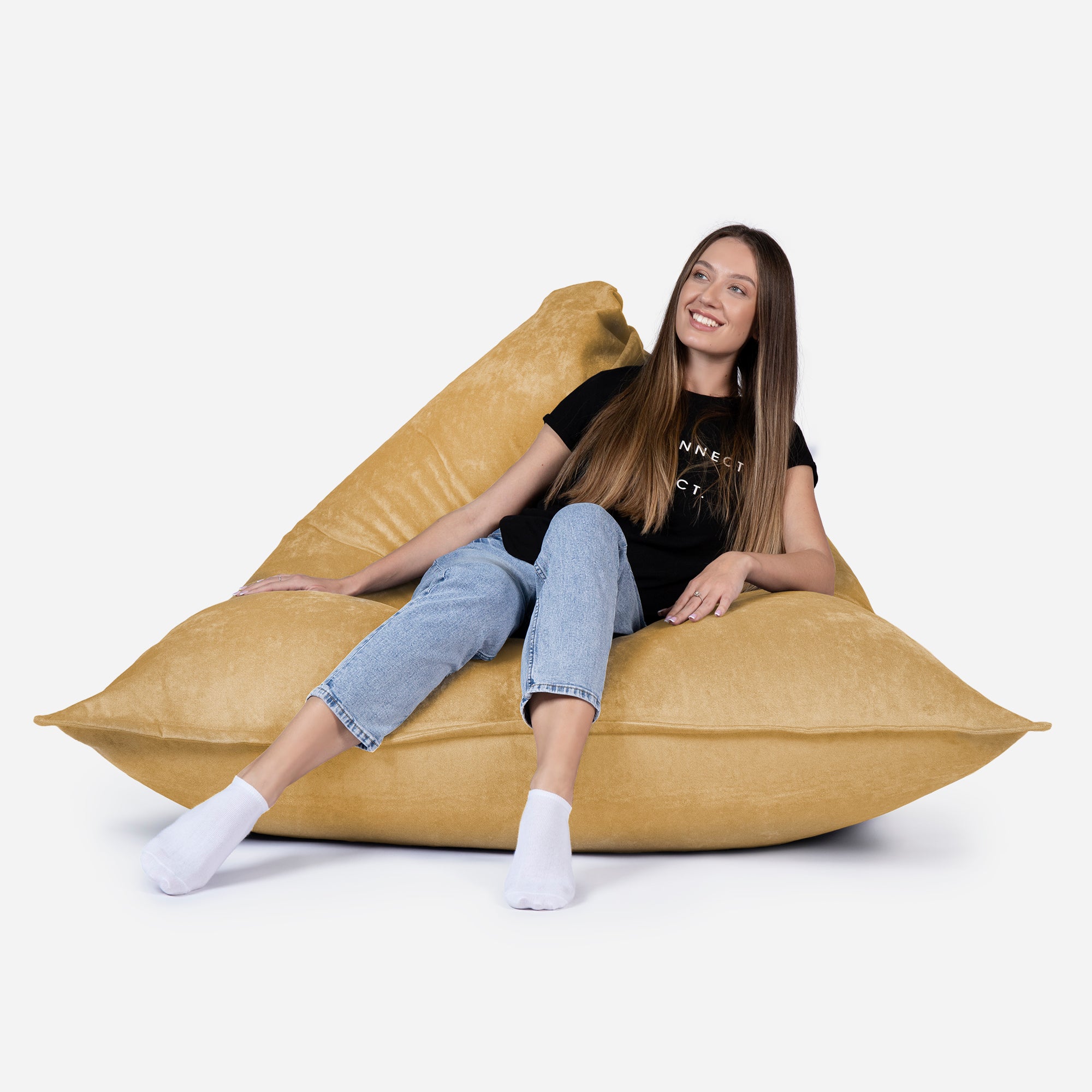 Sloppy Large Aldo Mustard Bean bag
