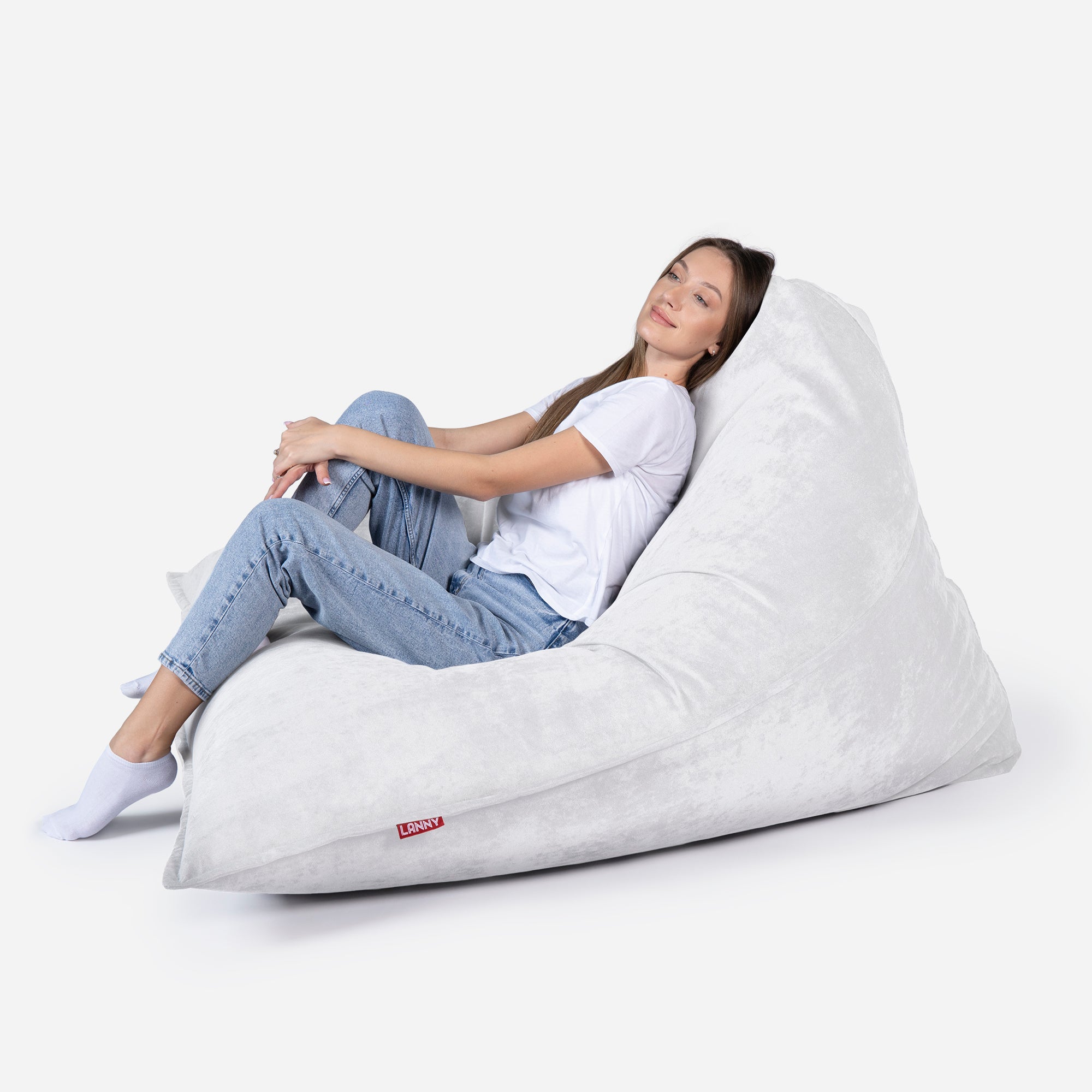 Sloppy Aldo White Bean bag