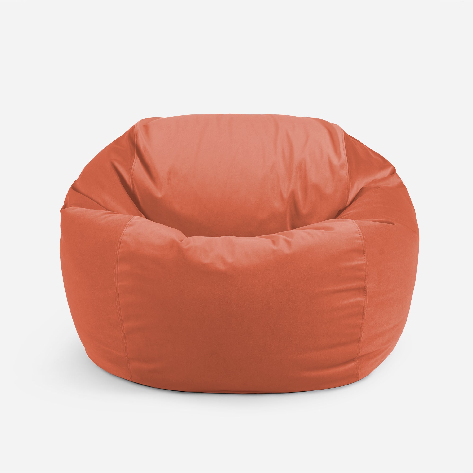 Sphere Large  Velvet Amber Bean bag