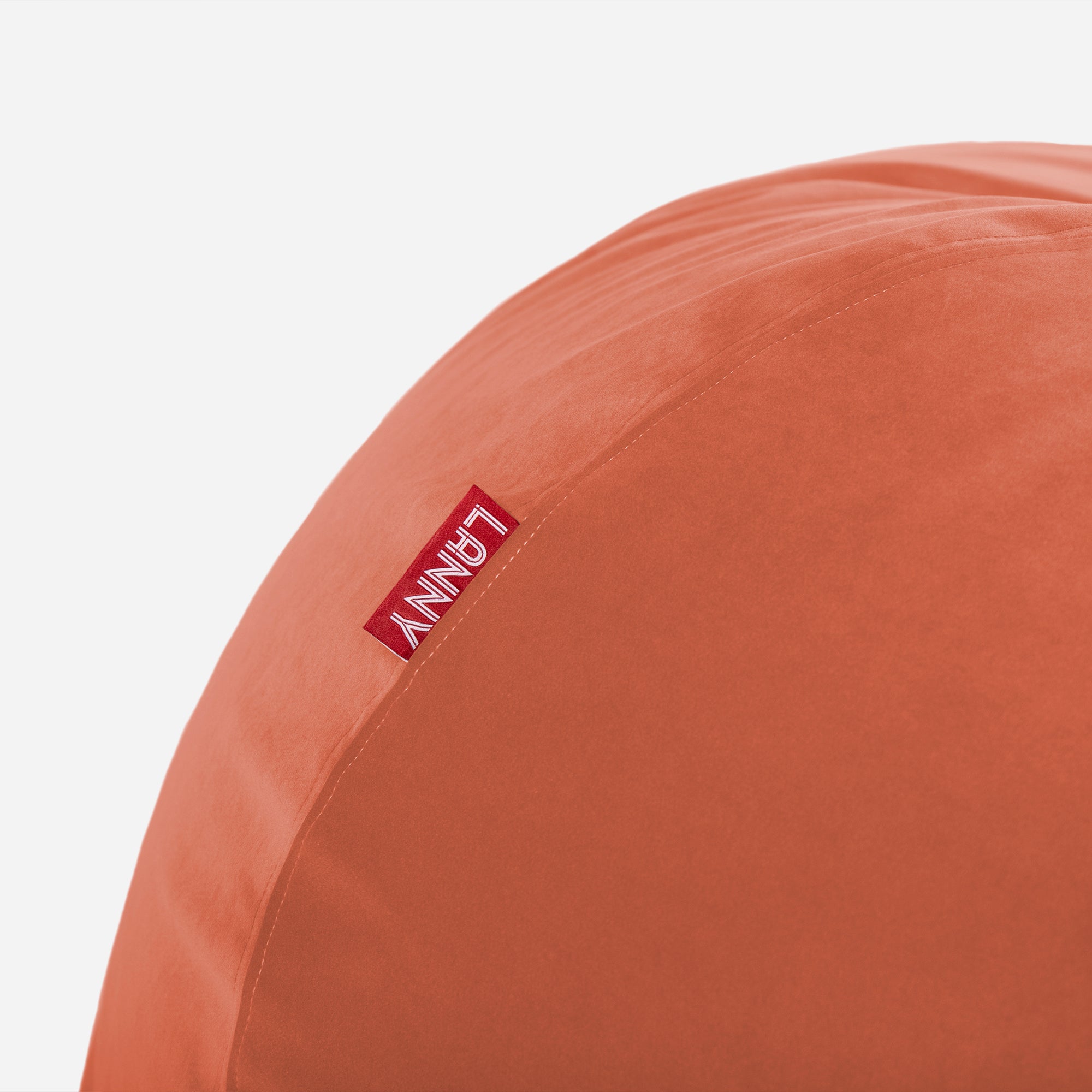 Sphere Large  Velvet Amber Bean bag