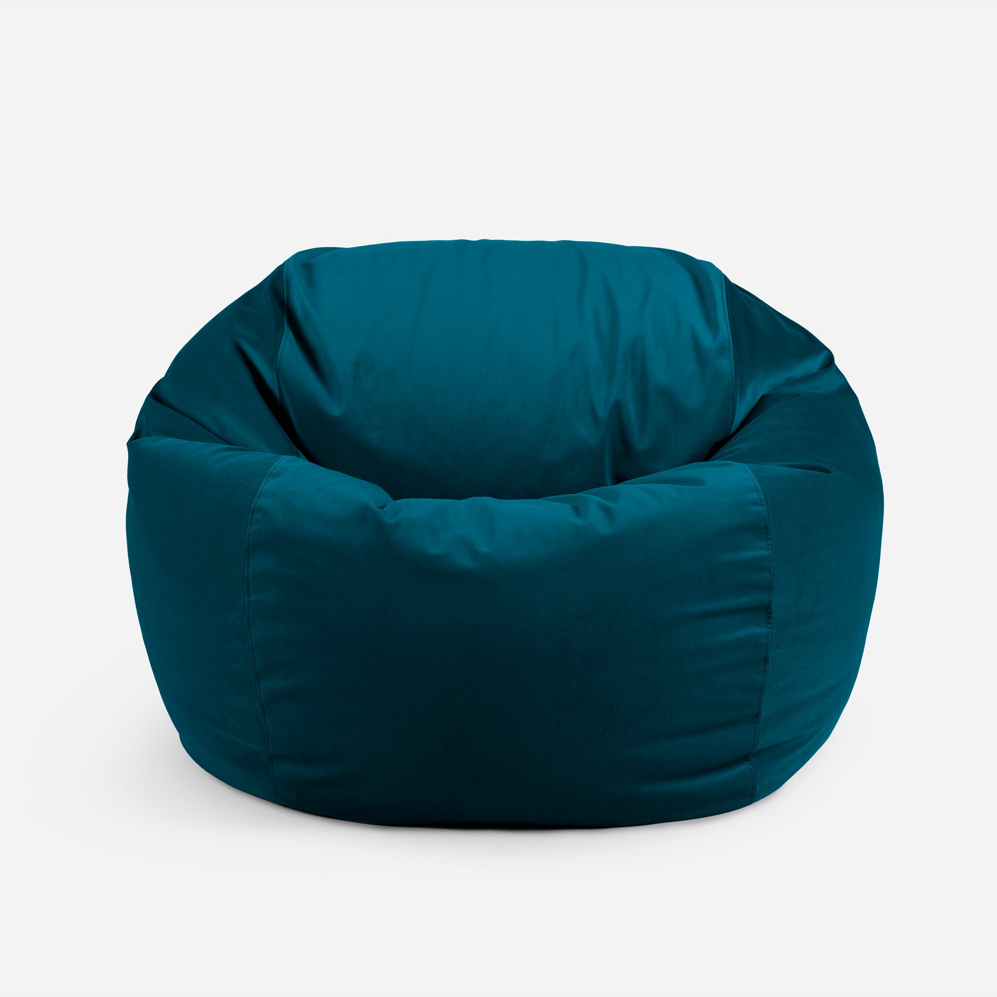 Sphere Large Velvet Aqua Bean bag