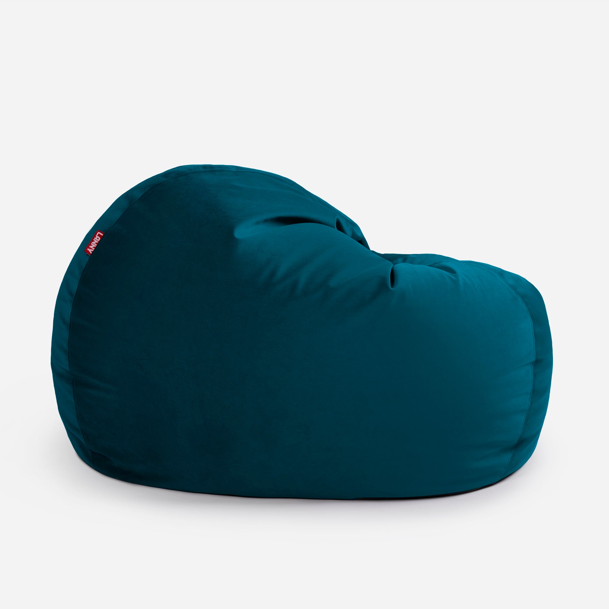 Sphere Large Velvet Aqua Bean bag