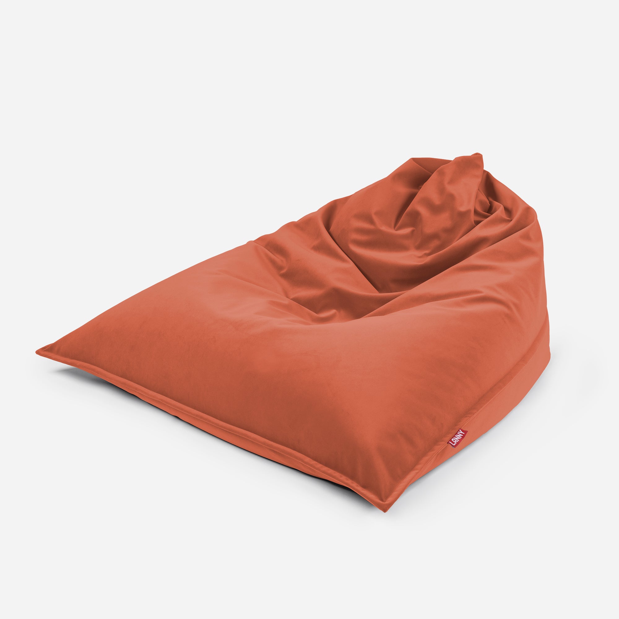 Sloppy Velvet Amber Bean bag