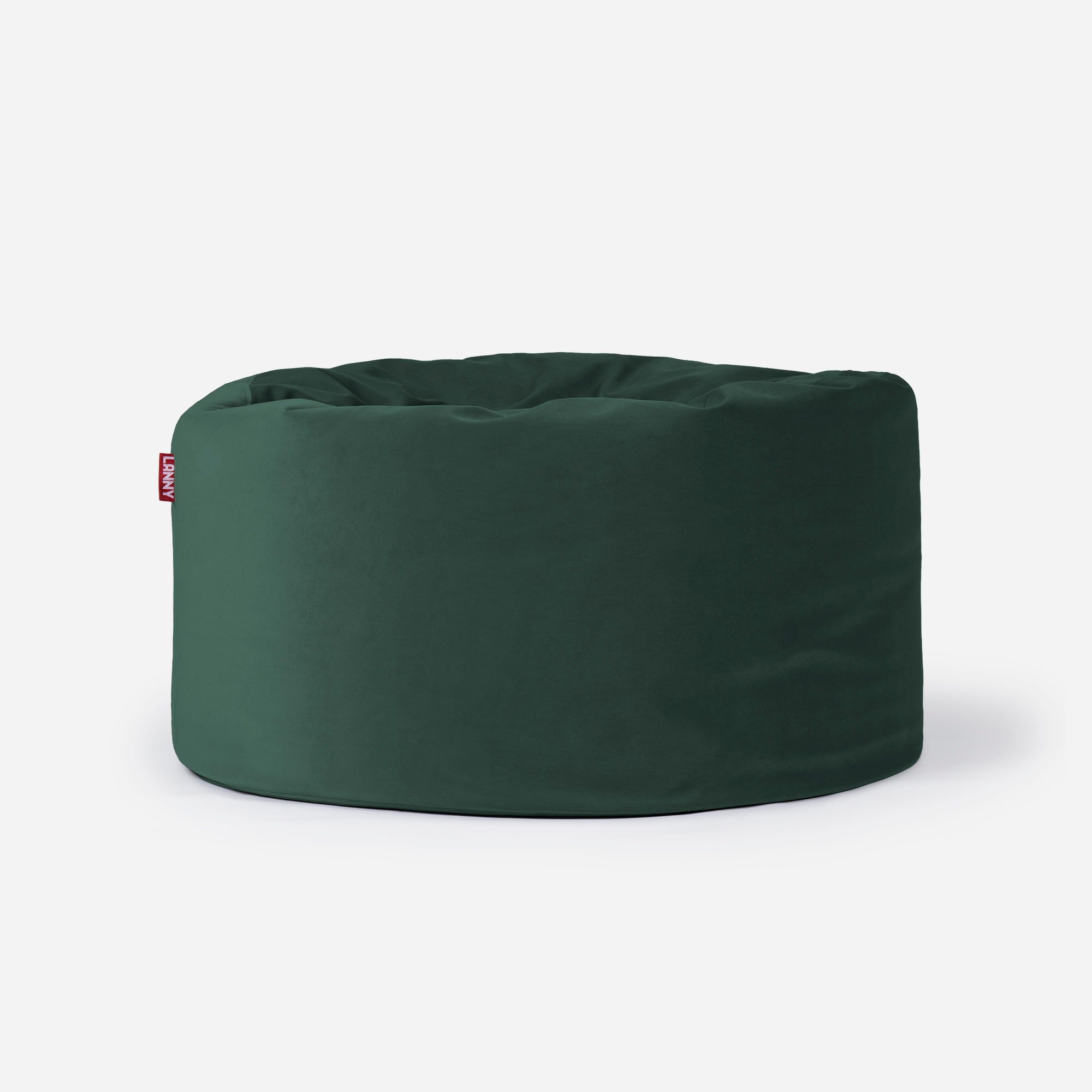 Original Medium Velvet Green Bean Bag