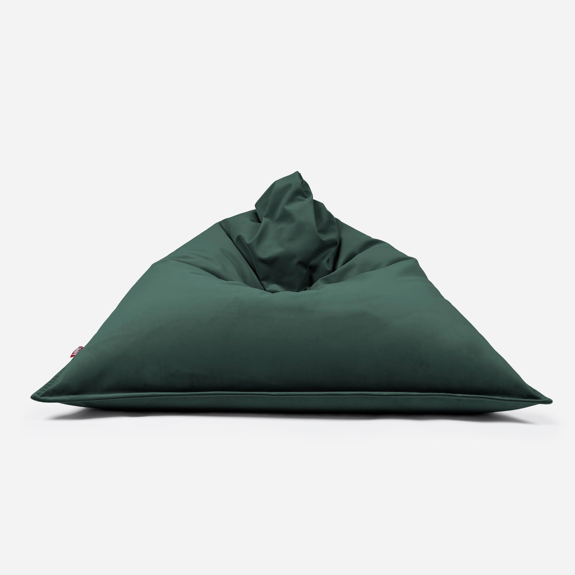 Sloppy Velvet Green Bean bag