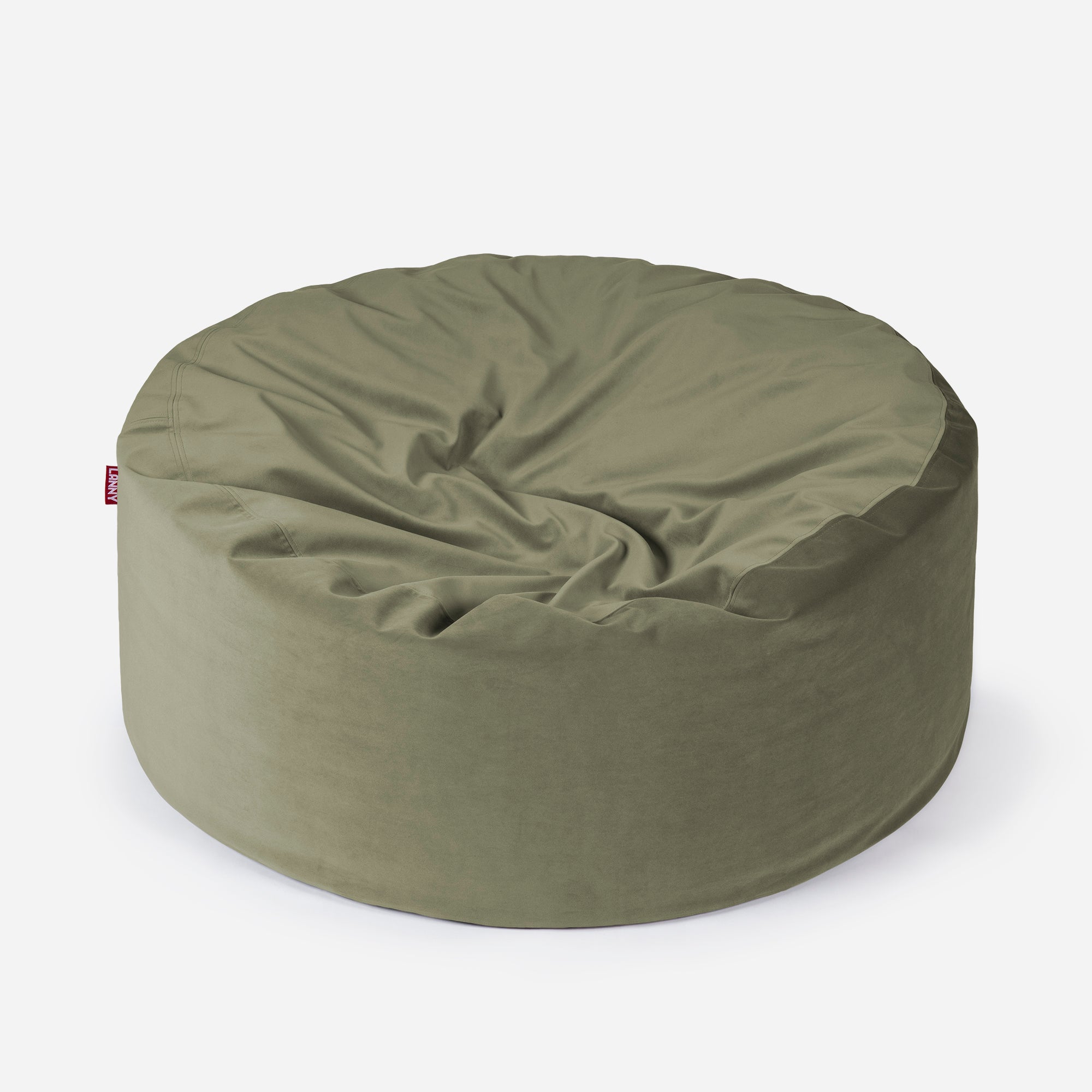 Large Original Velvet Khaki Bean Bag