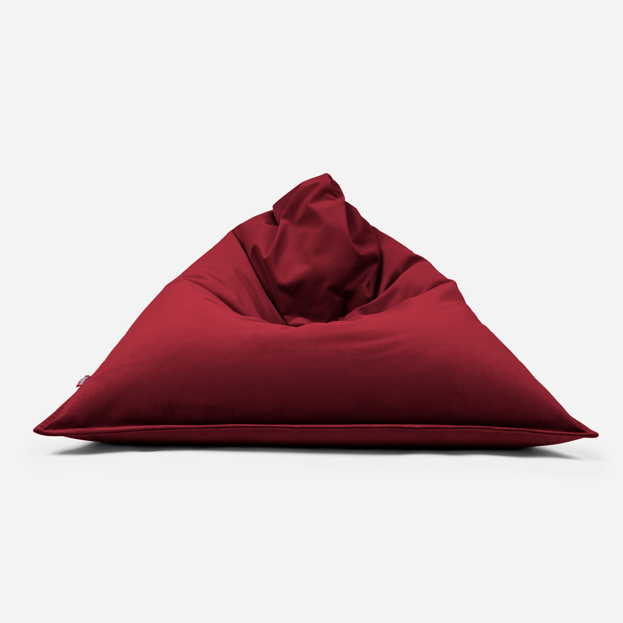 Sloppy Velvet Red Bean bag