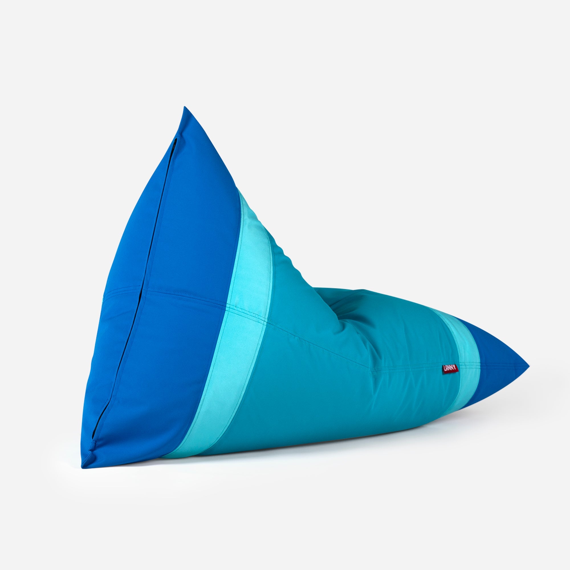 Lanny Apex Outdoor Slim Bean Bag - Ocean Depths - Lanny Beanbag - Bean Bag Chairs