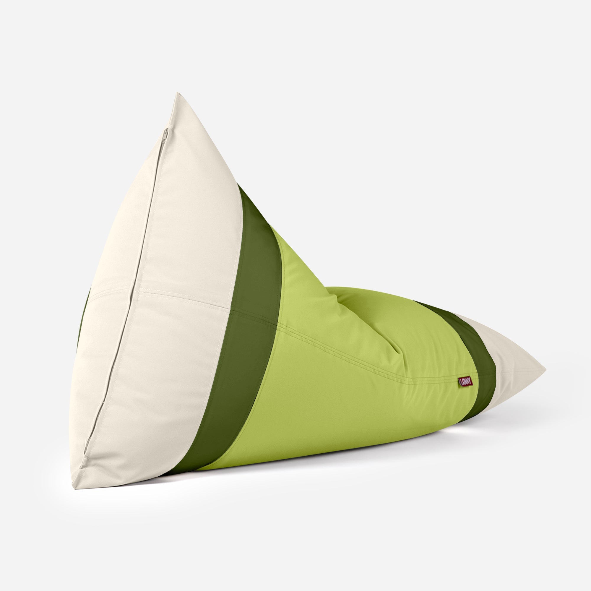 Lanny Apex Outdoor Slim Bean Bag - Olive Grove - Lanny Beanbag - Bean Bag Chairs