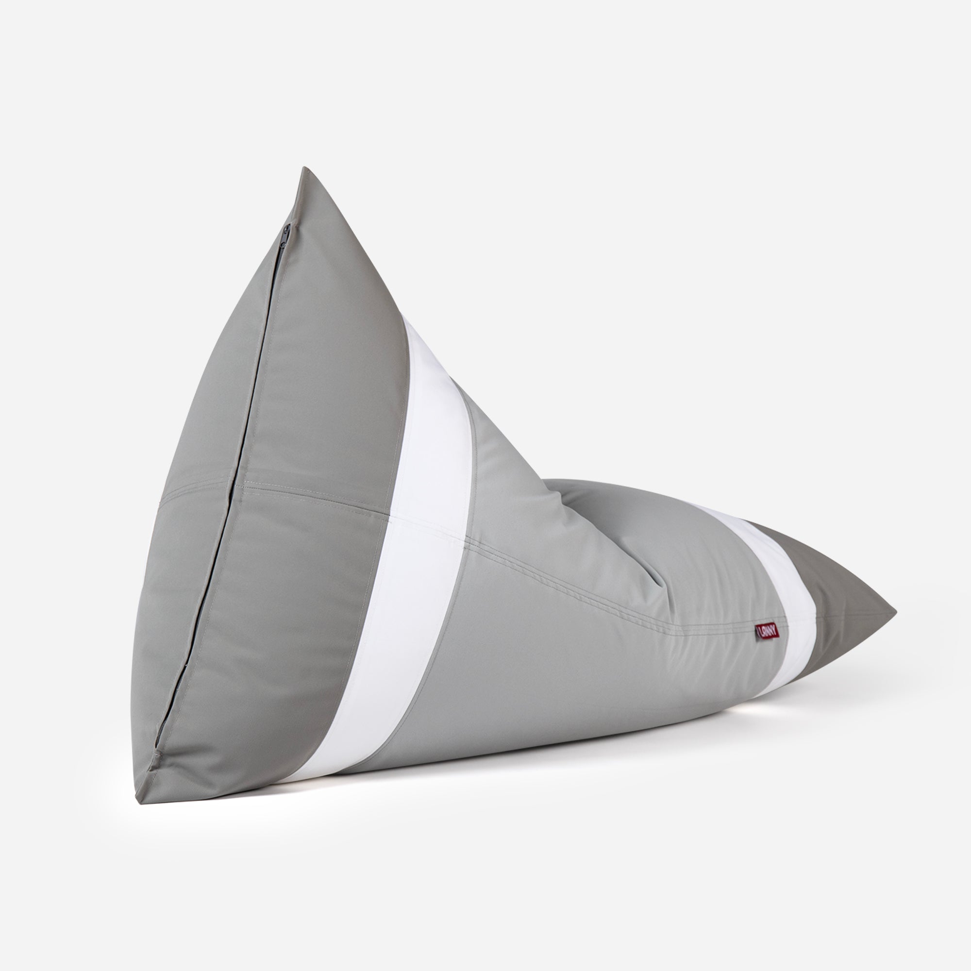 Lanny Apex Outdoor Slim Bean Bag - Urban Grey - Lanny Beanbag - Bean Bag Chairs