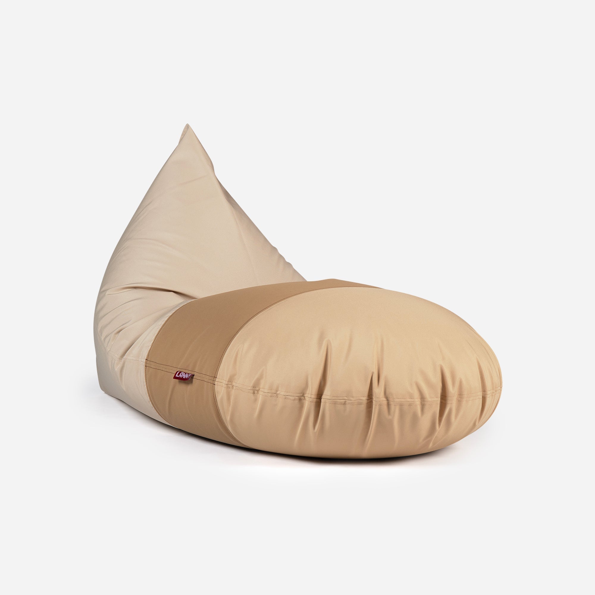 Lanny Pod Outdoor Slim Bean Bag - Desert Dune - Lanny Beanbag - Bean Bag Chairs