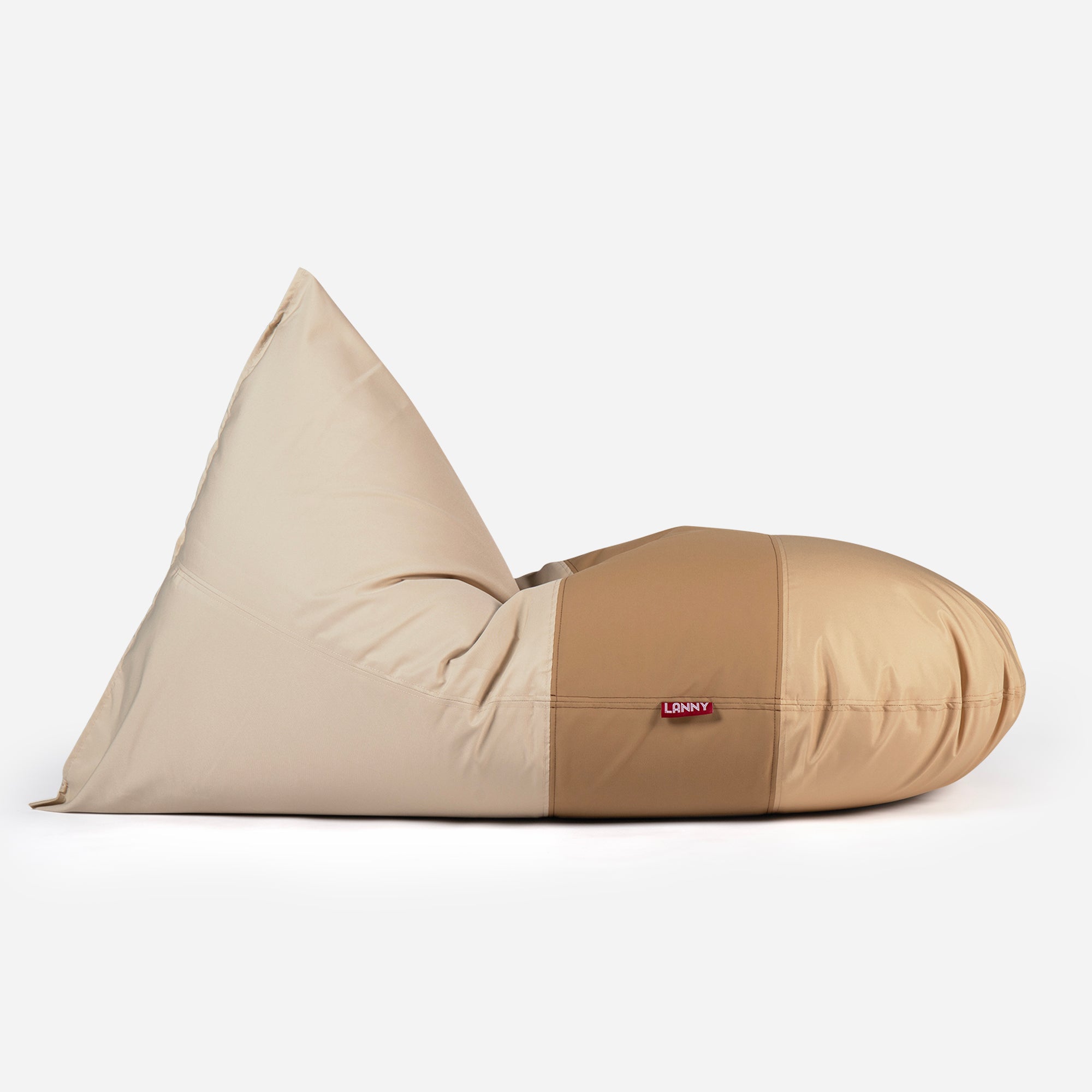 Lanny Pod Outdoor Slim Bean Bag - Desert Dune - Lanny Beanbag - Bean Bag Chairs