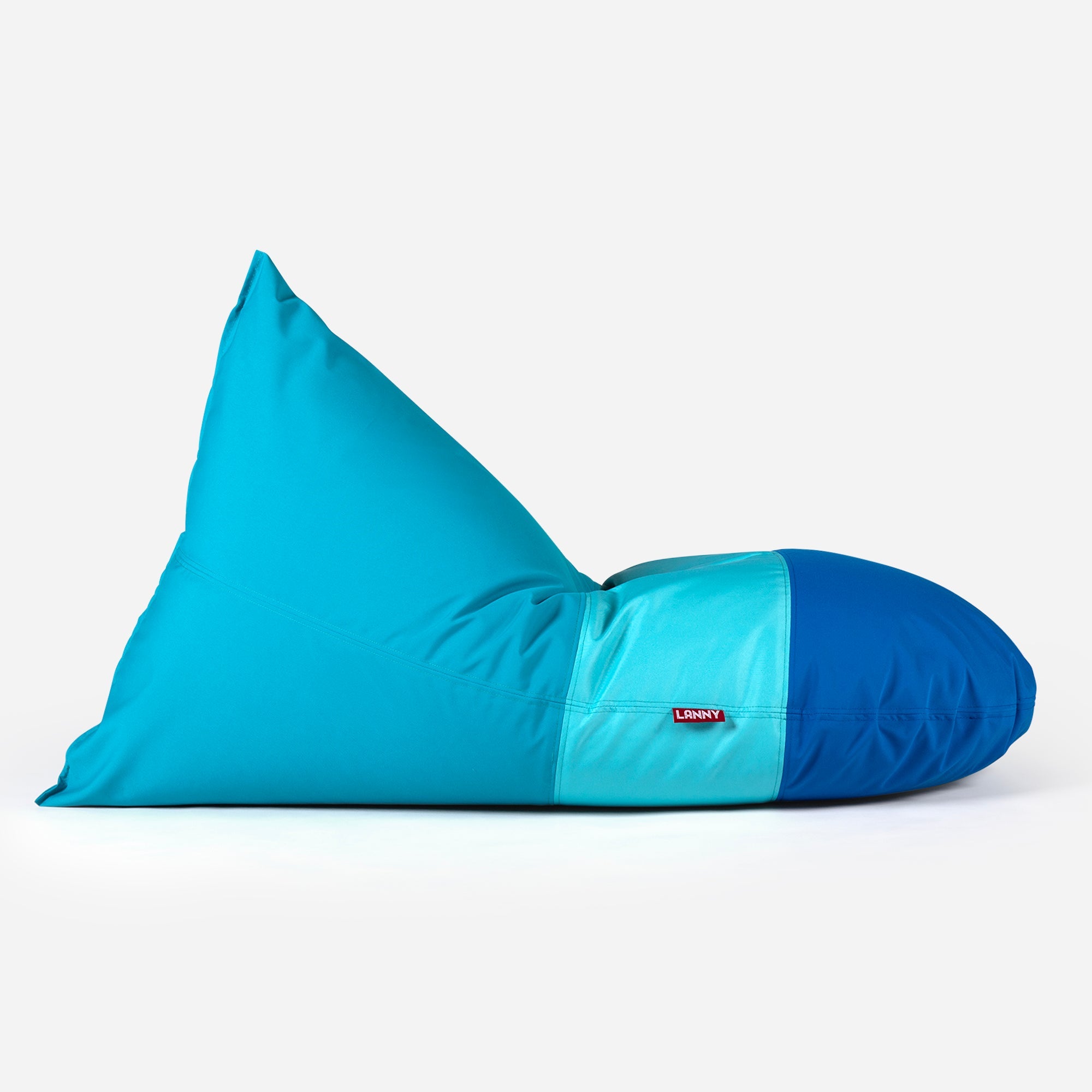 Lanny Pod Outdoor Slim Bean Bag - Ocean Depths - Lanny Beanbag - Bean Bag Chairs