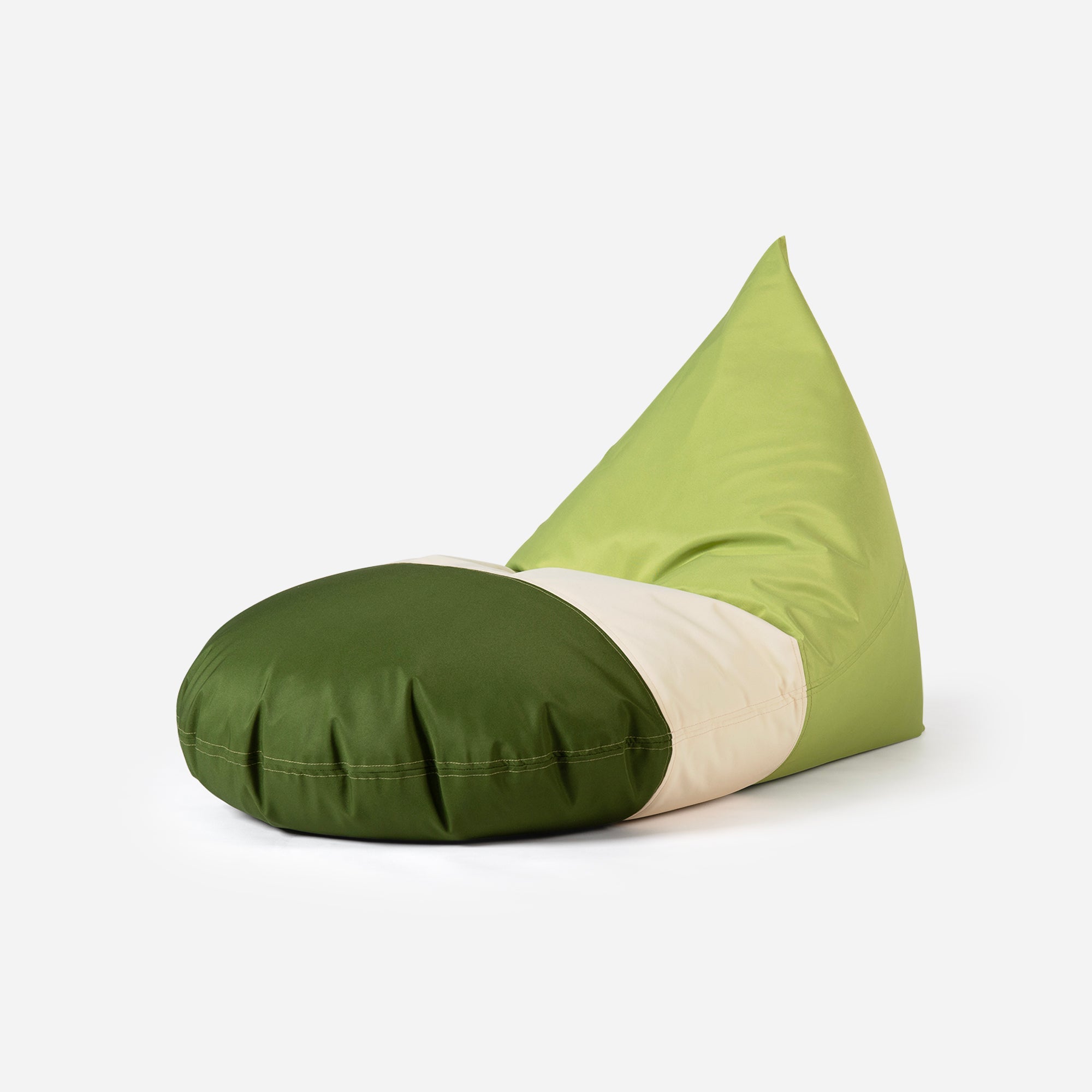 Lanny Pod Outdoor Slim Bean Bag - Olive Grove - Lanny Beanbag - Bean Bag Chairs