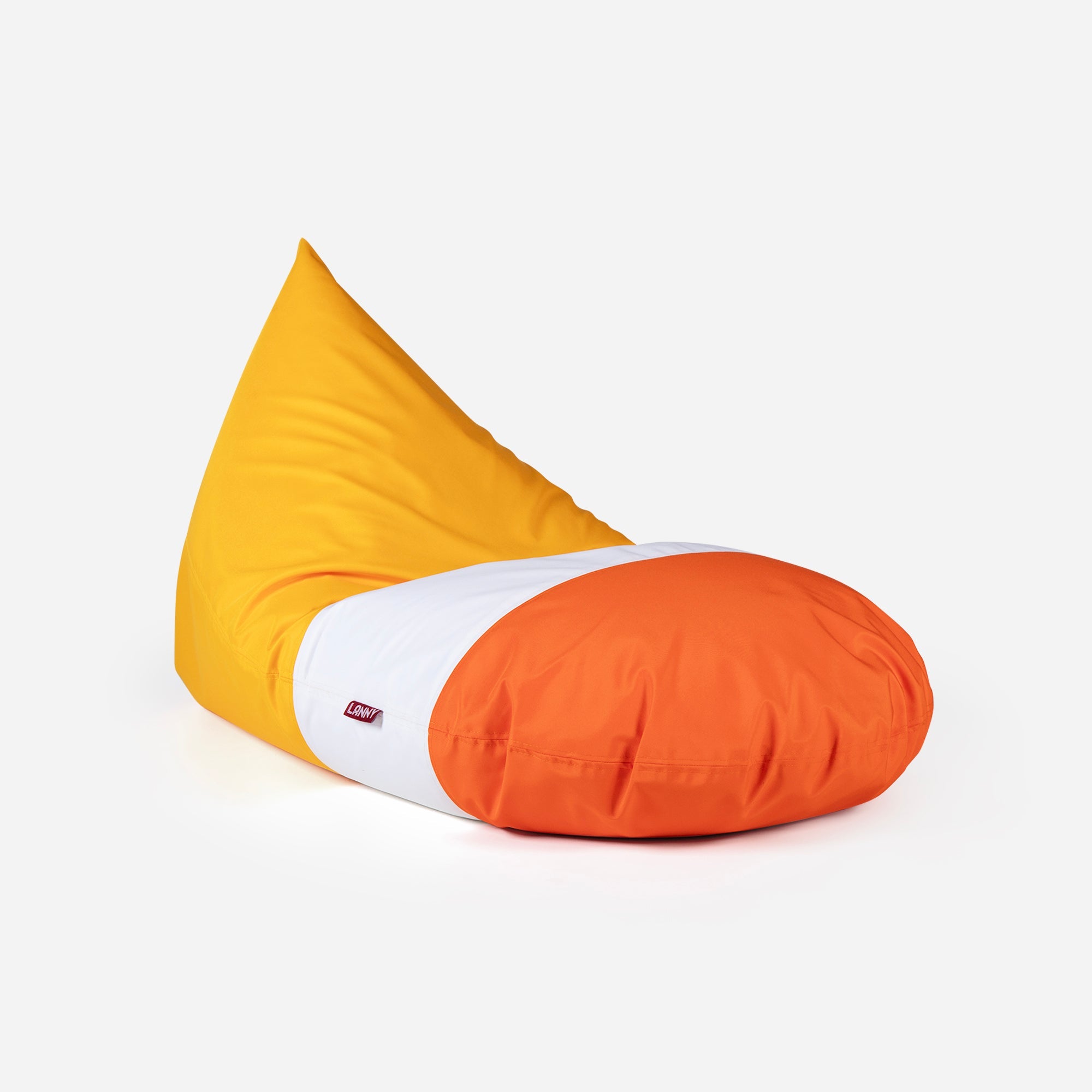 Lanny Pod Outdoor Slim Bean Bag - Sunrise Glow - Lanny Beanbag - Bean Bag Chairs