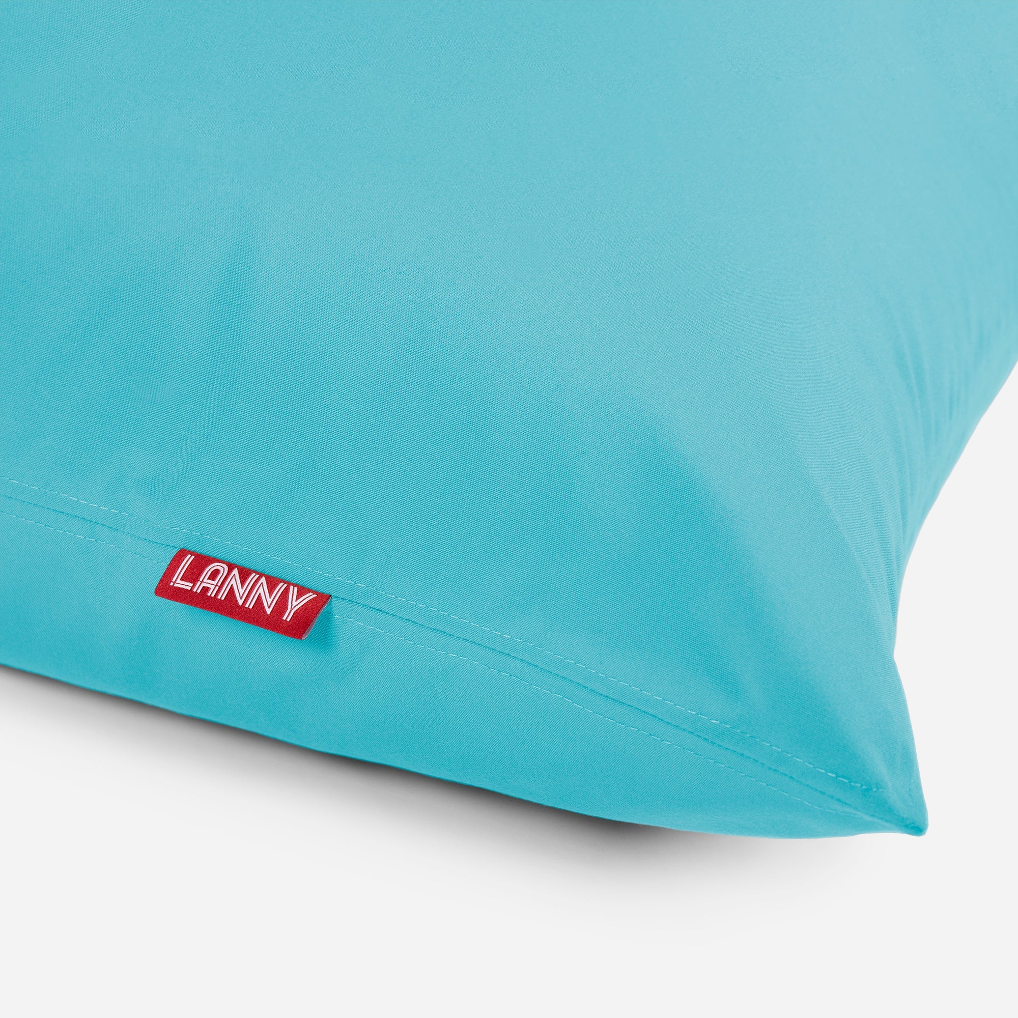 Lanny Solid Tone Outdoor Slim Bean Bag - Refreshing Turquoise - Lanny Beanbag - Bean Bag Chairs