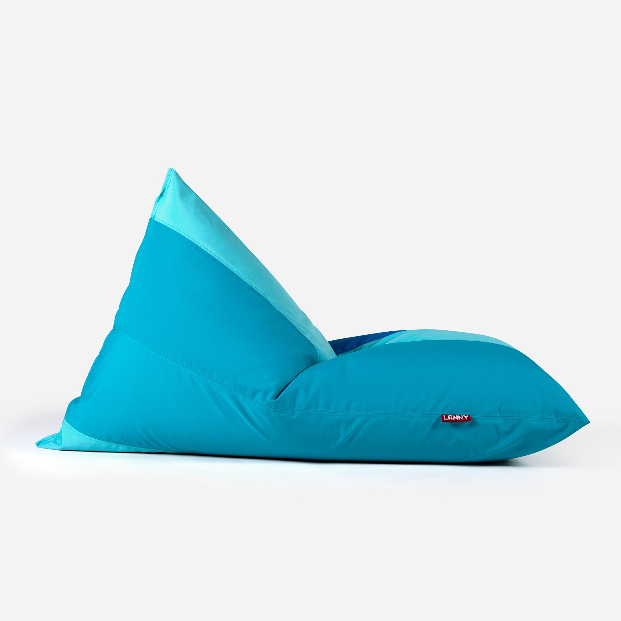 Lanny Trio Outdoor Slim Bean Bag - Ocean Depths - Lanny Beanbag - Bean Bag Chairs