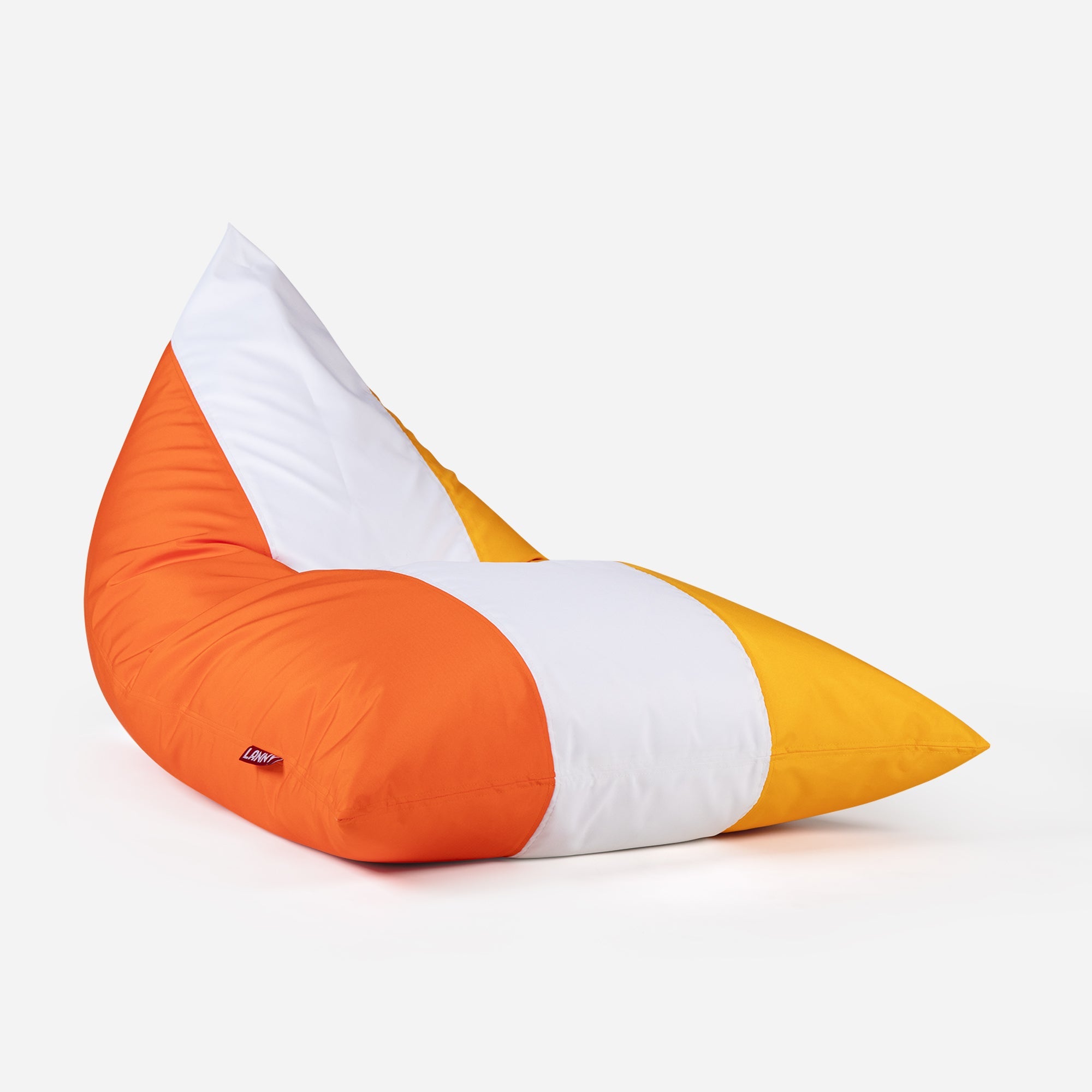 Lanny Trio Outdoor Slim Bean Bag - Sunrise Glow - Lanny Beanbag - Bean Bag Chairs