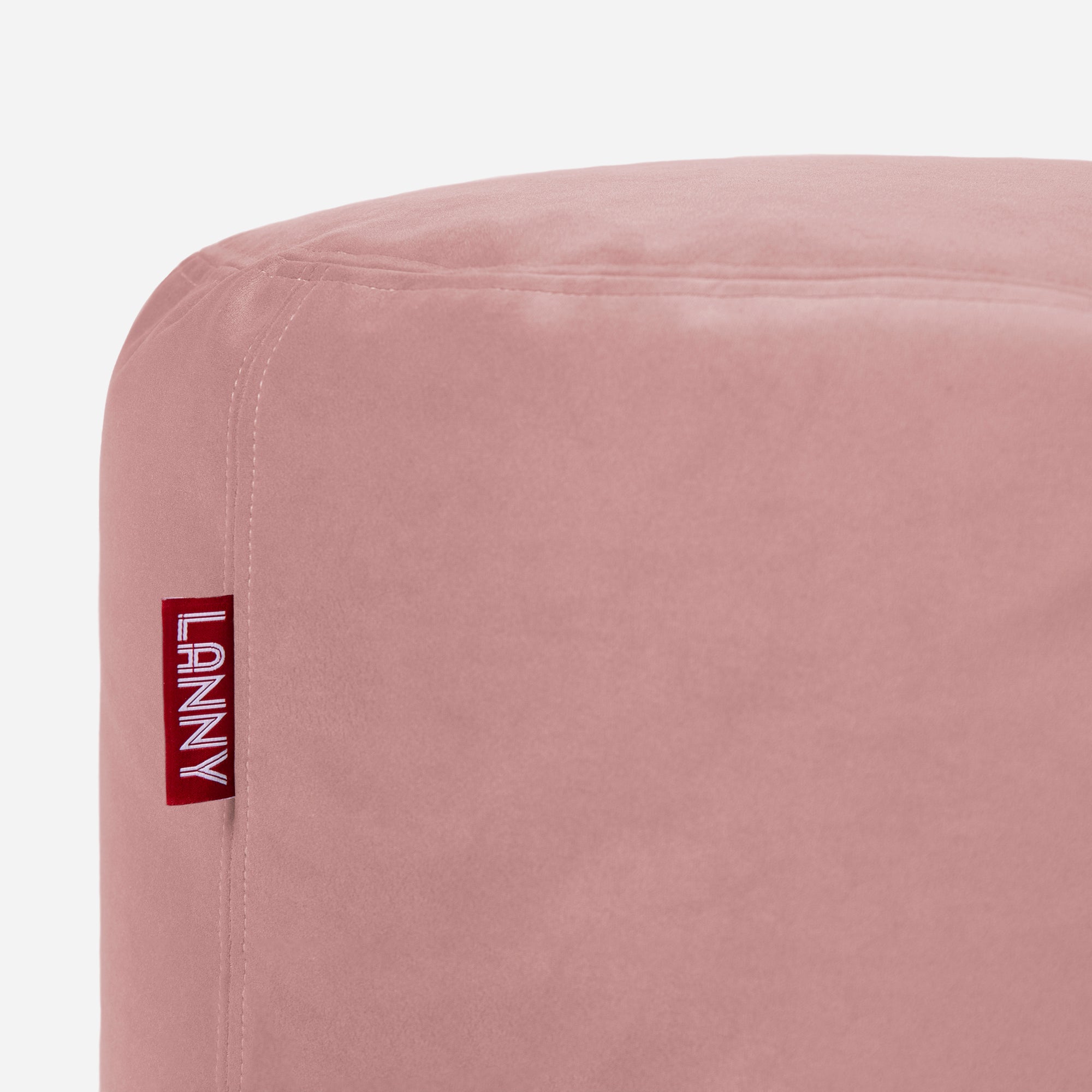 Original Large Velvet Pink Bean bag - Lanny Beanbag - Bean Bag Chairs