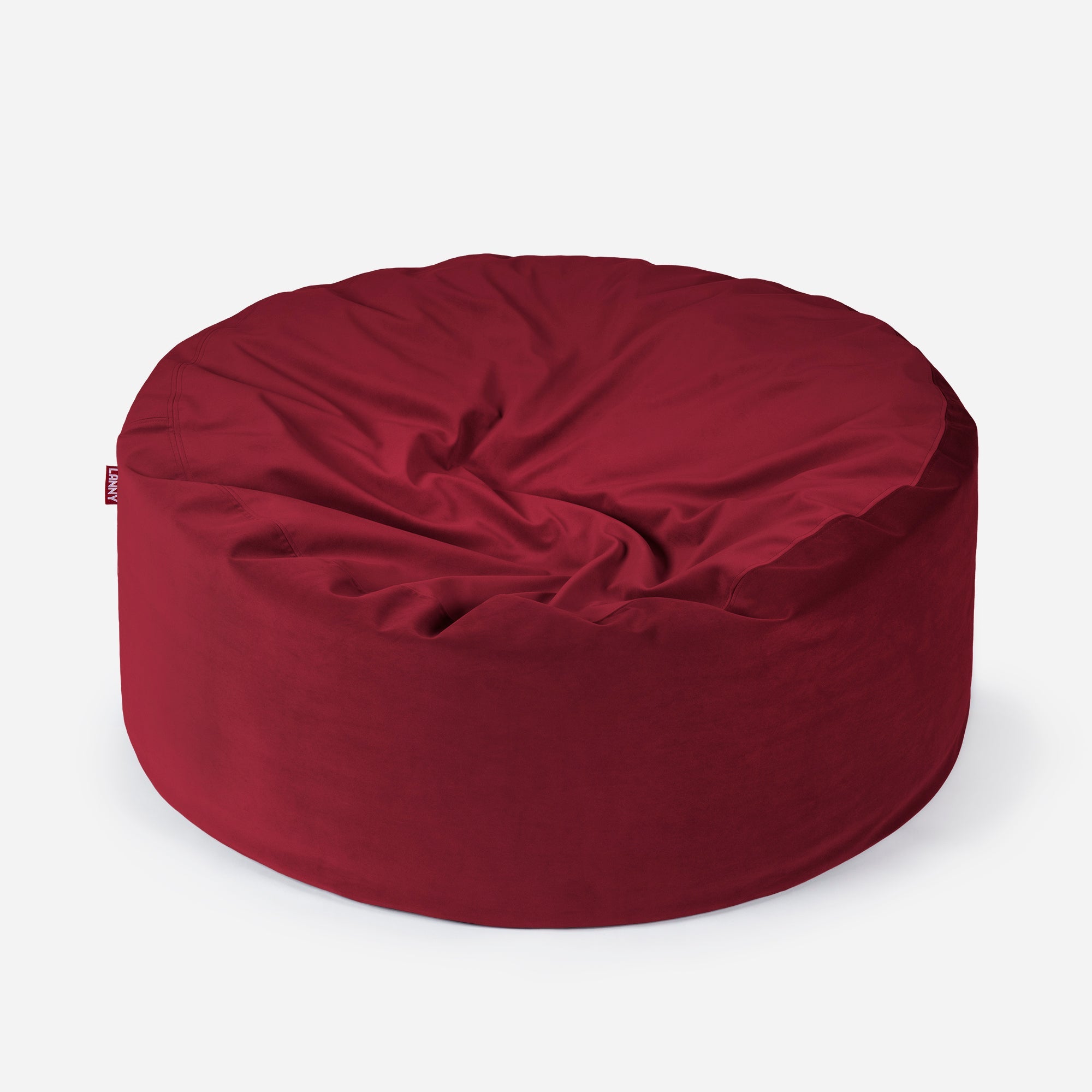 Original Large Velvet Red Bean bag - Lanny Beanbag - Bean Bag Chairs