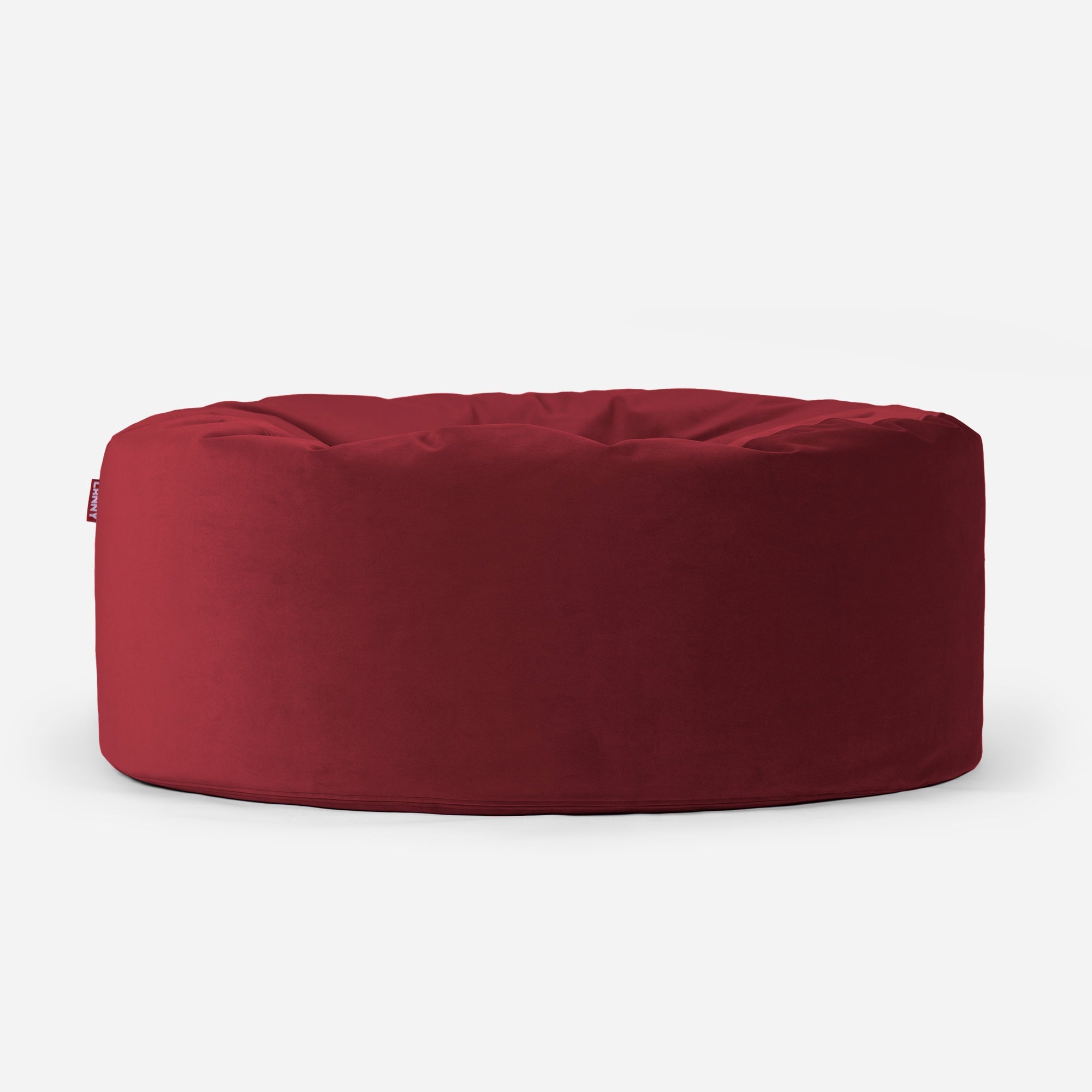 Original Large Velvet Red Bean bag - Lanny Beanbag - Bean Bag Chairs