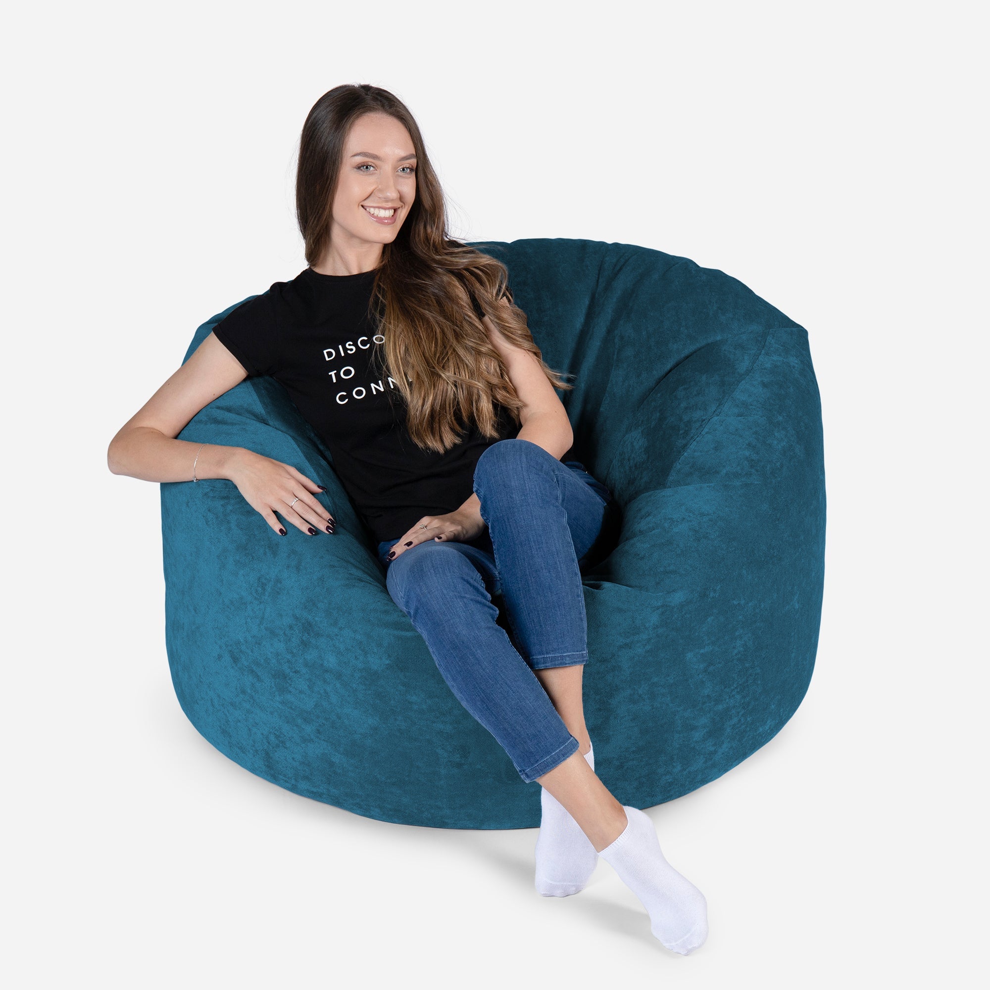 Original Medium Aldo Aqua Bean Bag - Lanny Beanbag - Bean Bag Chairs