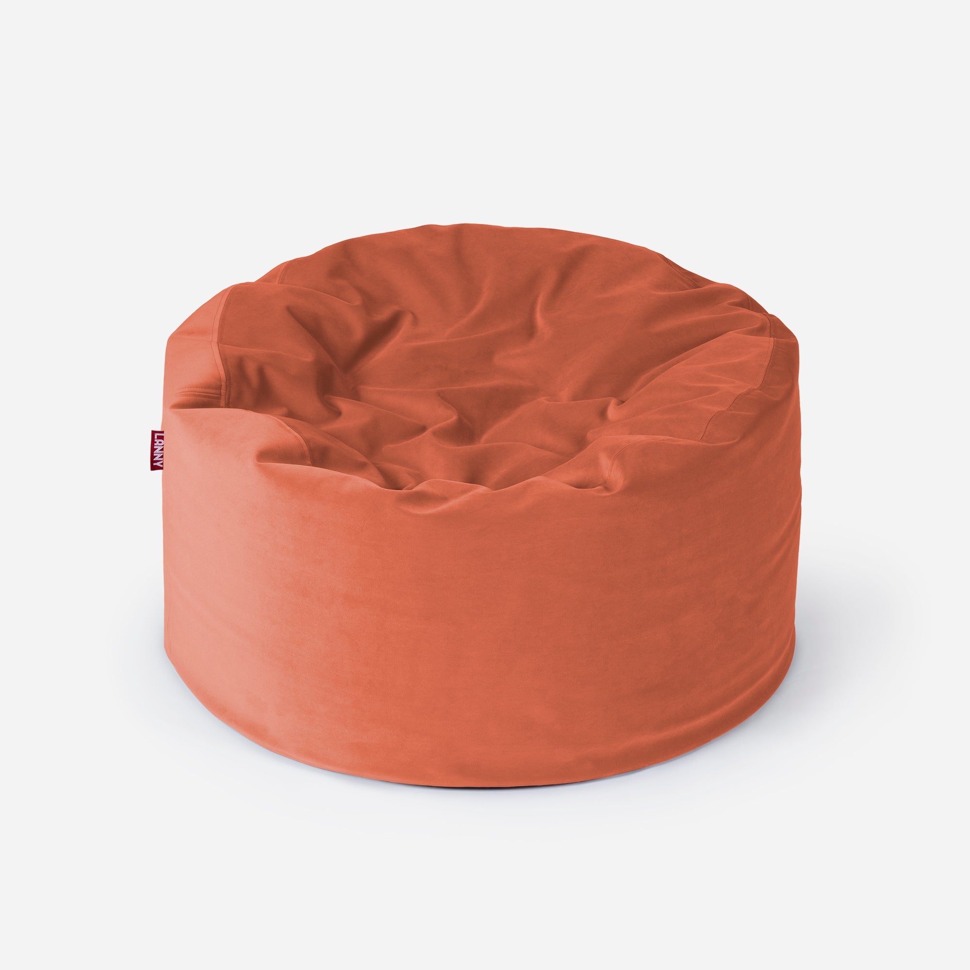 Original Medium Velvet Amber Bean bag - Lanny Beanbag - Bean Bag Chairs
