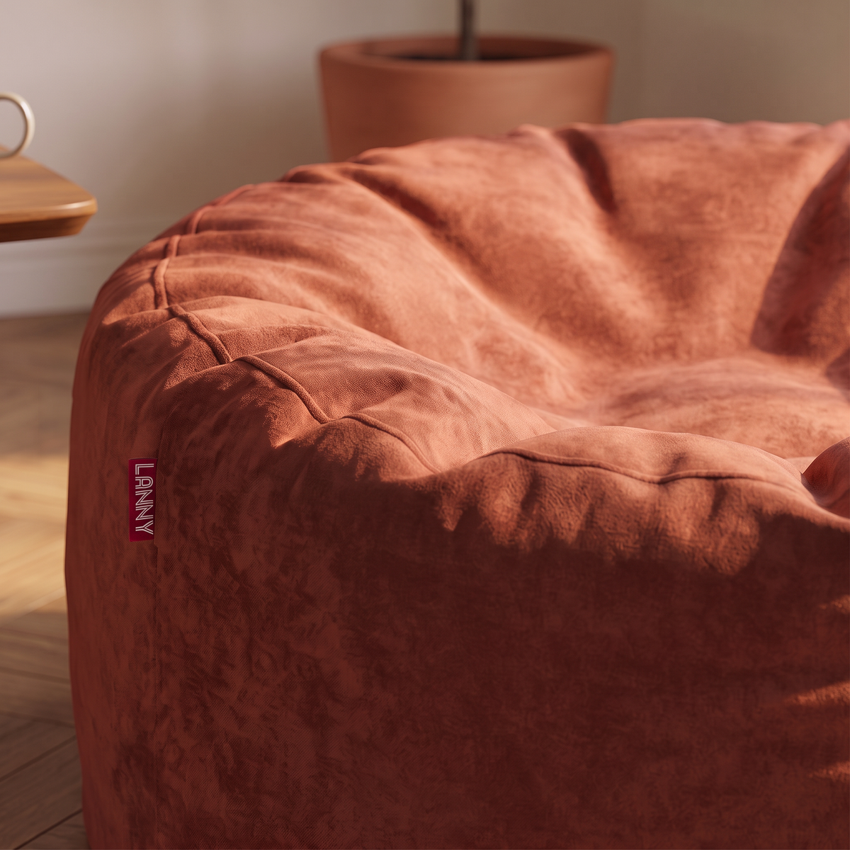 Lanny Original Chenille Bean bag - Oversize