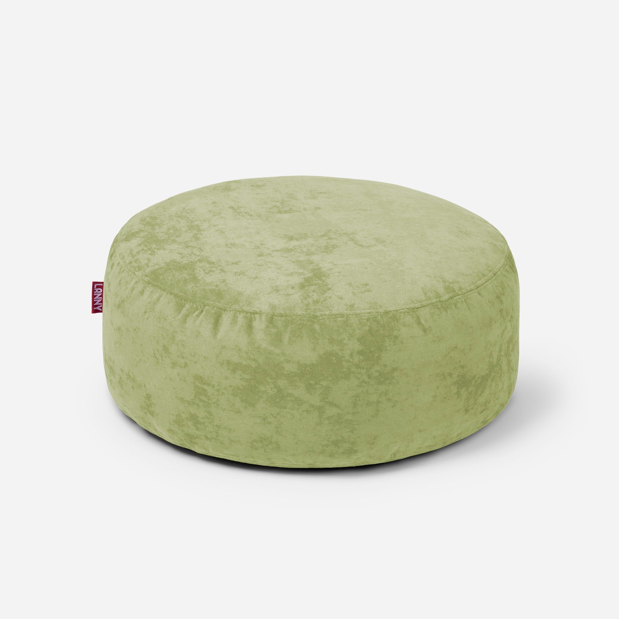 Short Aldo Lime Pouf - Lanny Beanbag - Ottomans