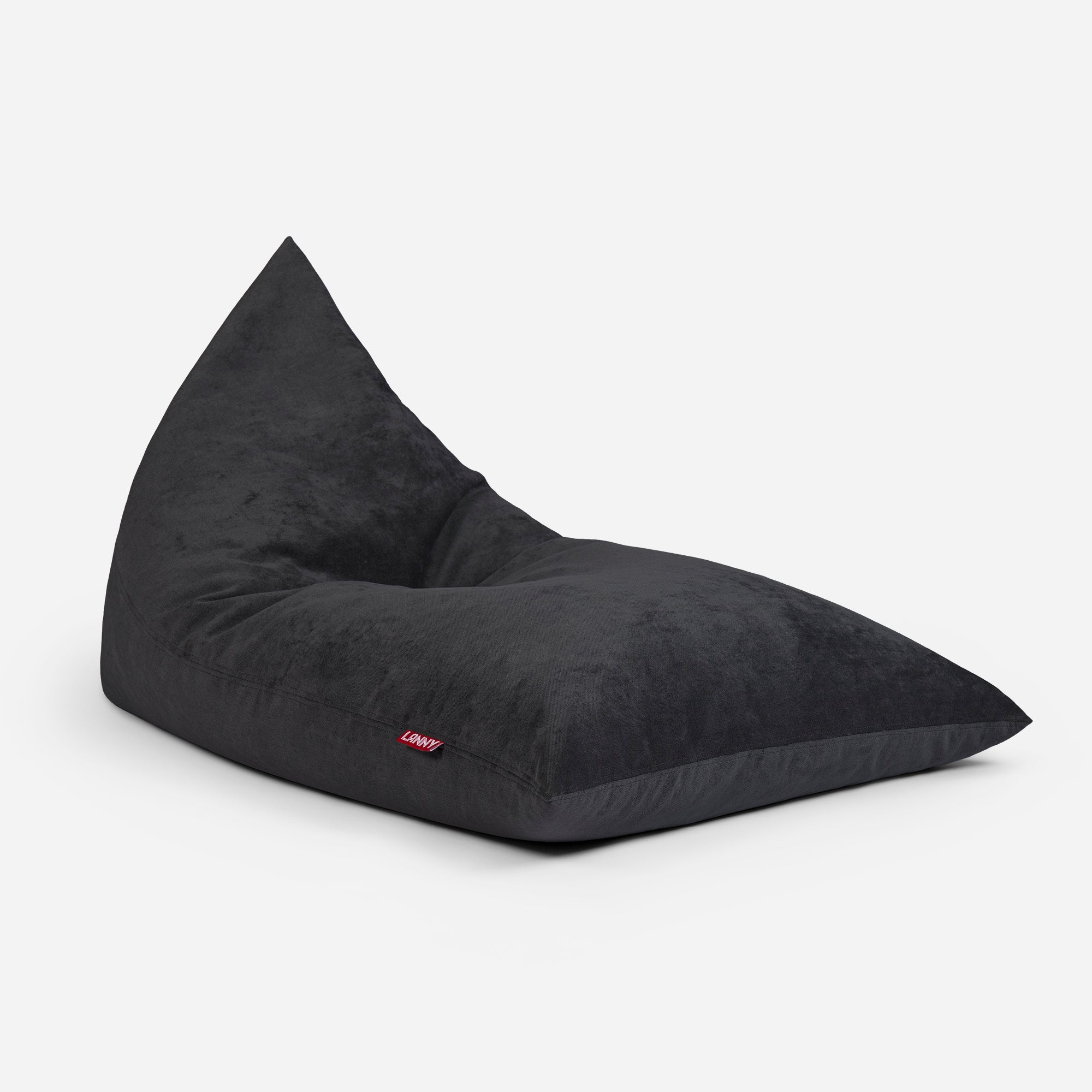 Slim Aldo Black Bean bag - Lanny Beanbag - Bean Bag Chairs