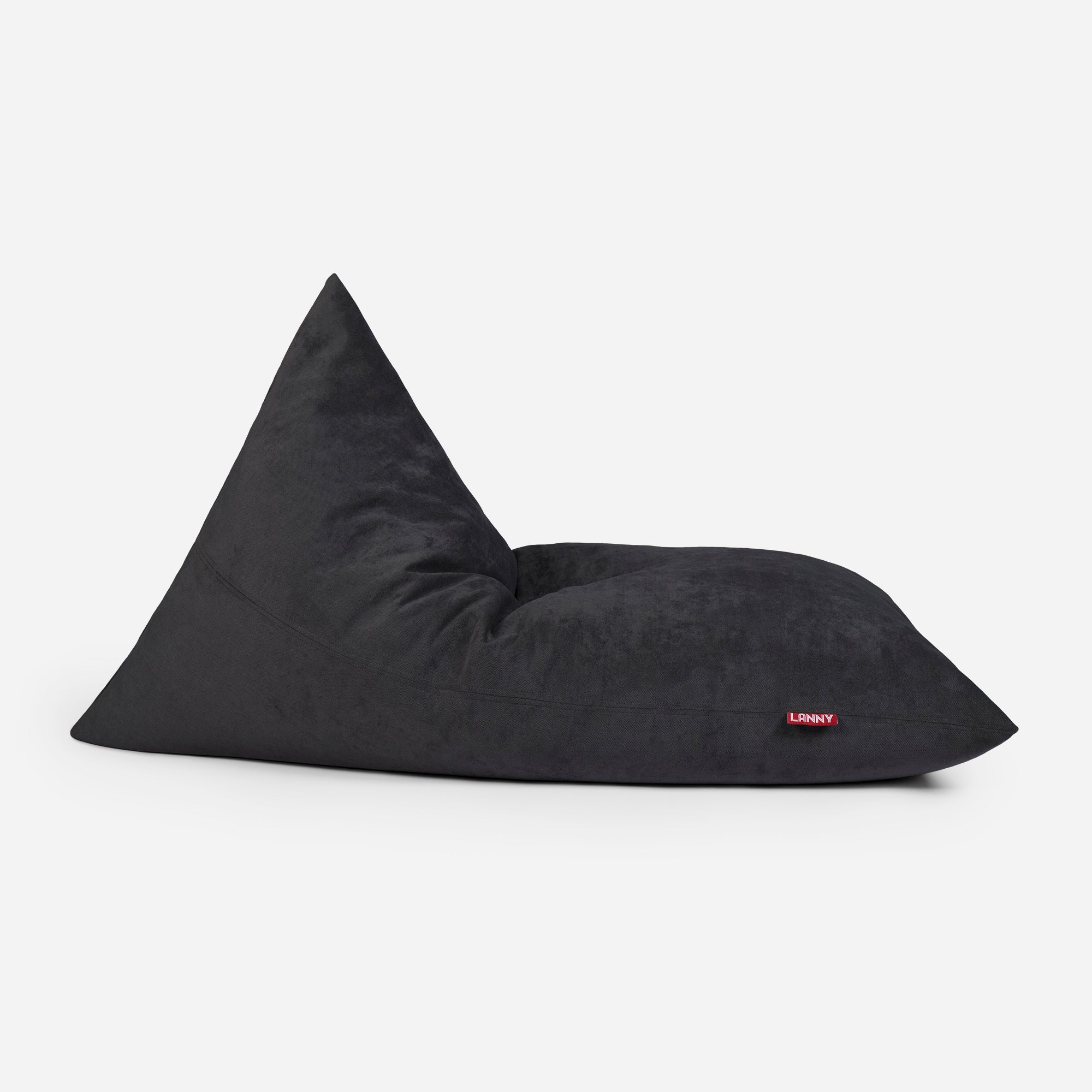 Slim Aldo Black Bean bag - Lanny Beanbag - Bean Bag Chairs