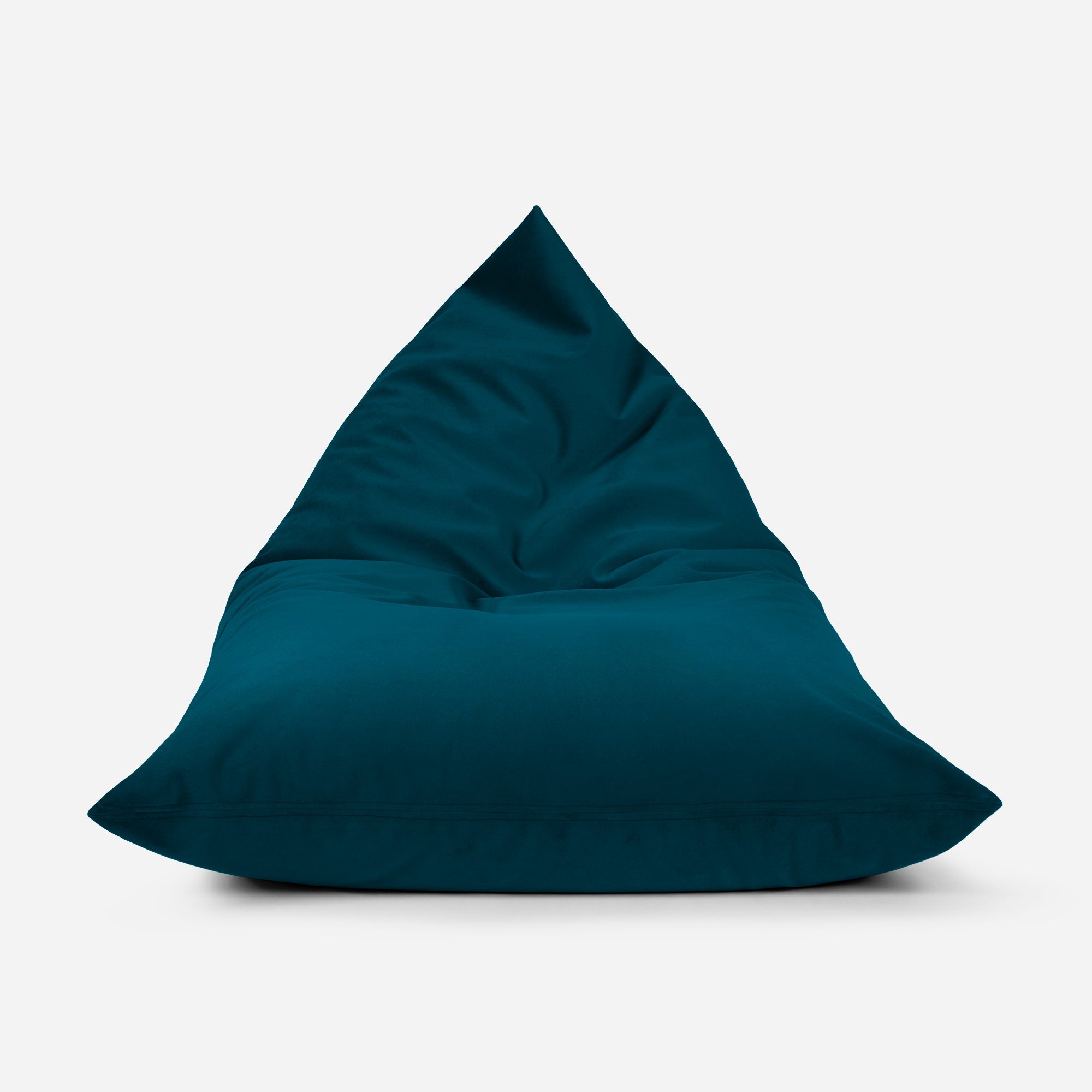 Slim Velvet Aqua Bean bag - Lanny Beanbag - Bean Bag Chairs