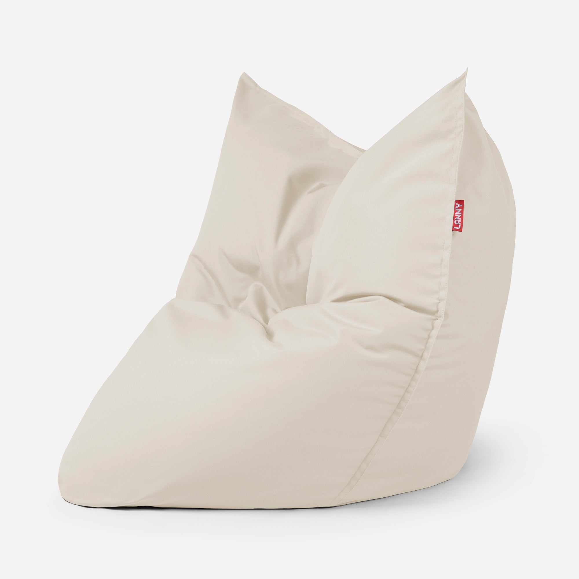 Sloppy Large Outdoor Crema Bean Bag - Lanny Beanbag - Bean Bag Chairs