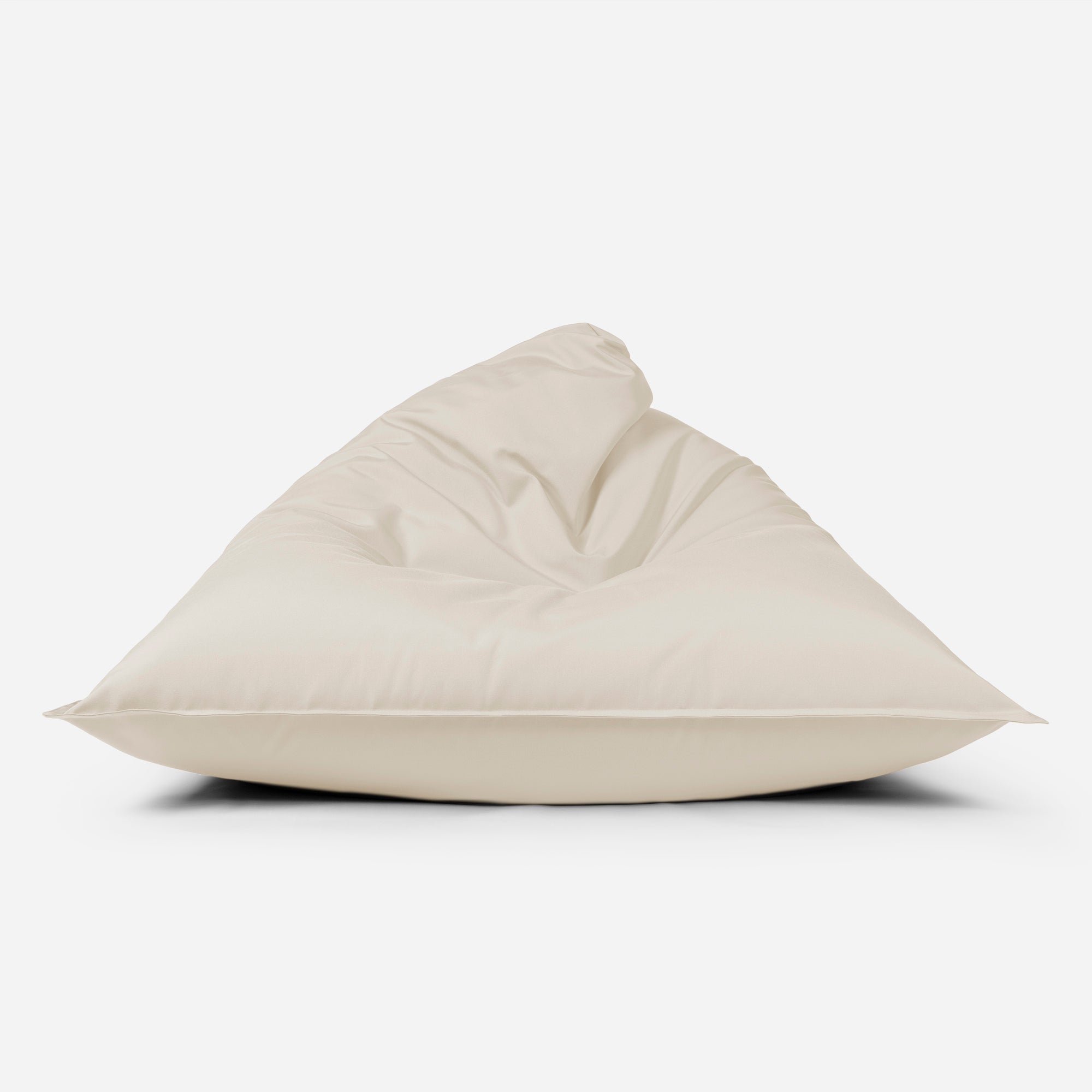 Sloppy Large Outdoor Crema Bean Bag - Lanny Beanbag - Bean Bag Chairs