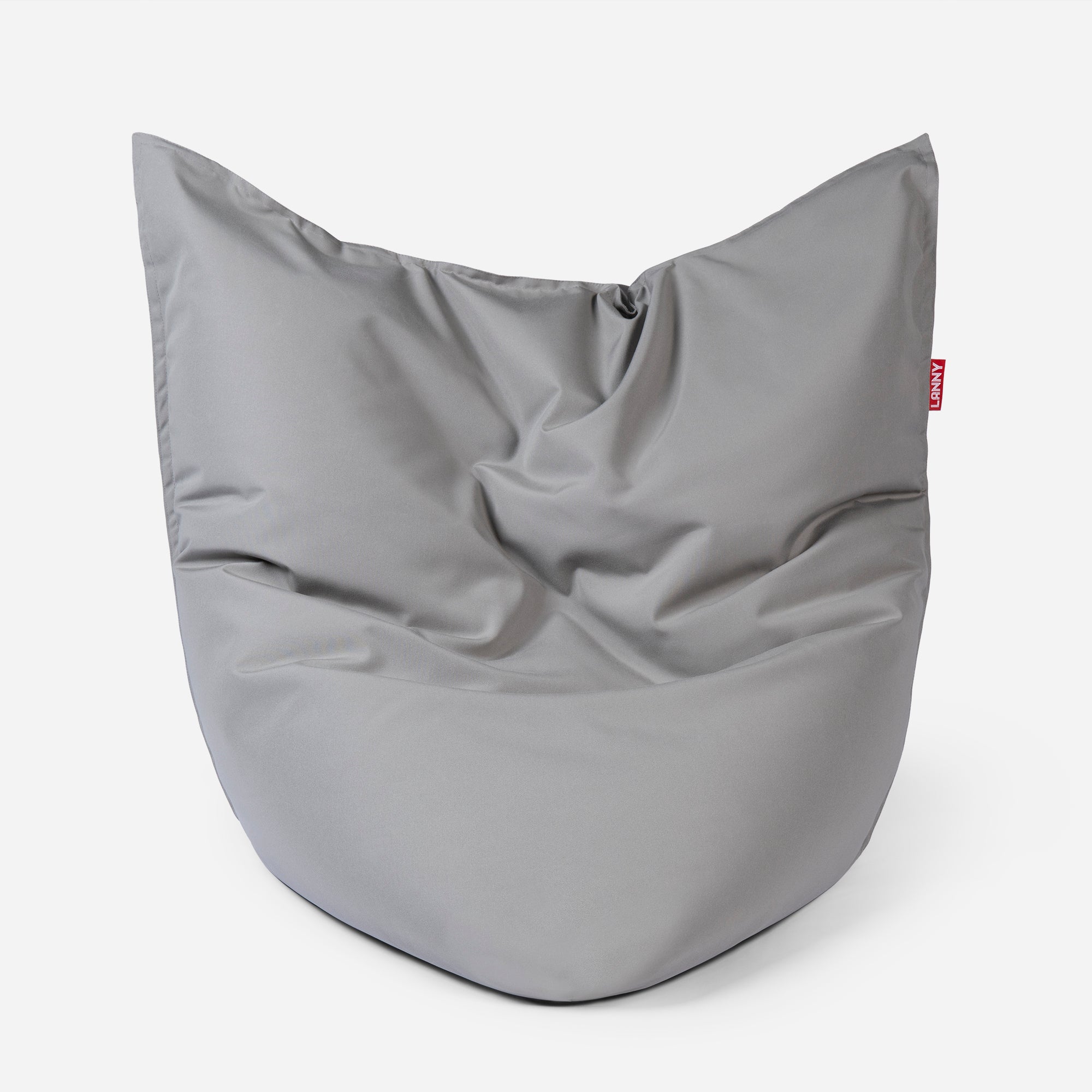 Sloppy Large Outdoor Gray Bean Bag - Lanny Beanbag - Bean Bag Chairs