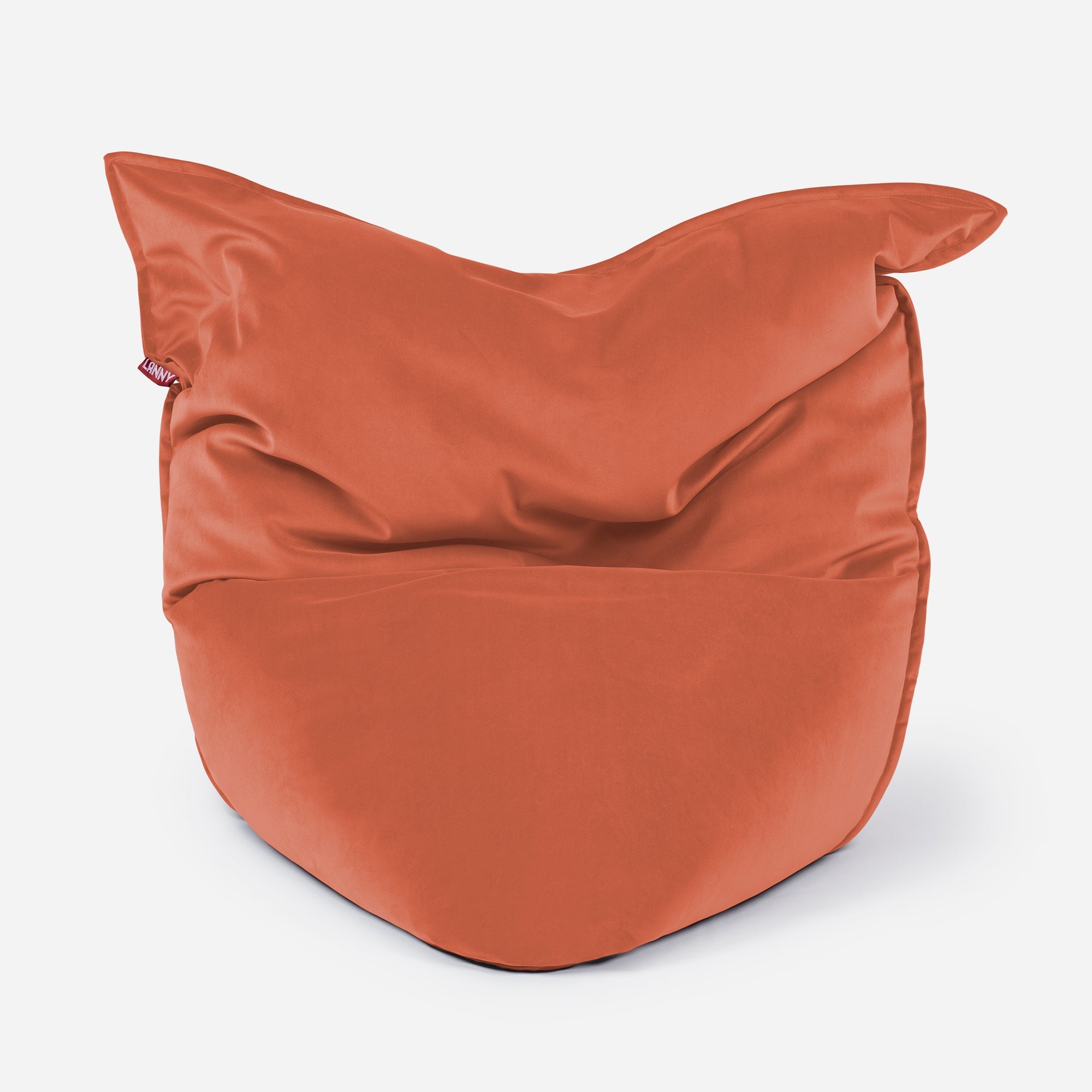 Sloppy Large Velvet Amber Bean bag - Lanny Beanbag - Bean Bag Chairs