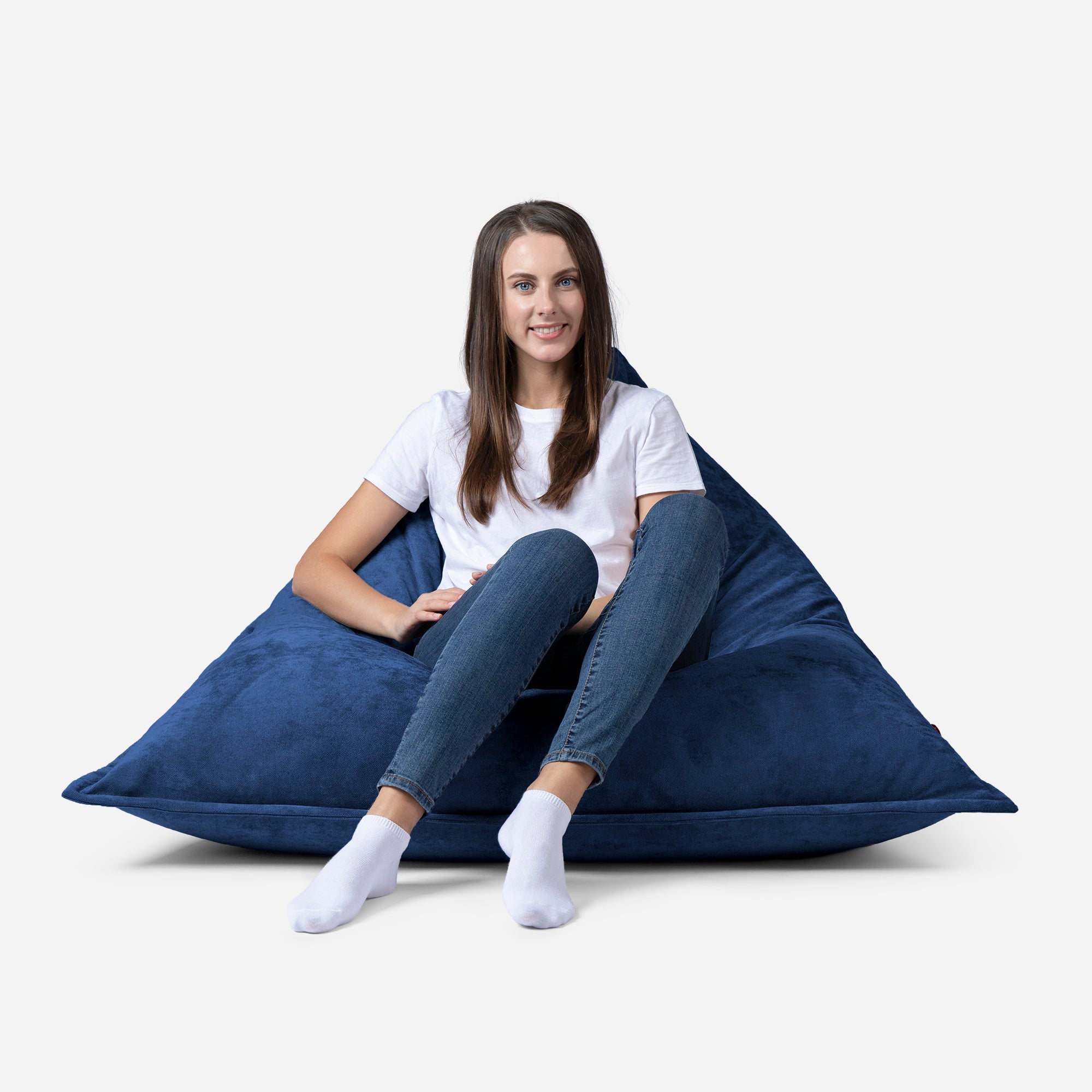 Sloppy Mini Aldo Blue Bean bag - Lanny Beanbag - Bean Bag Chairs