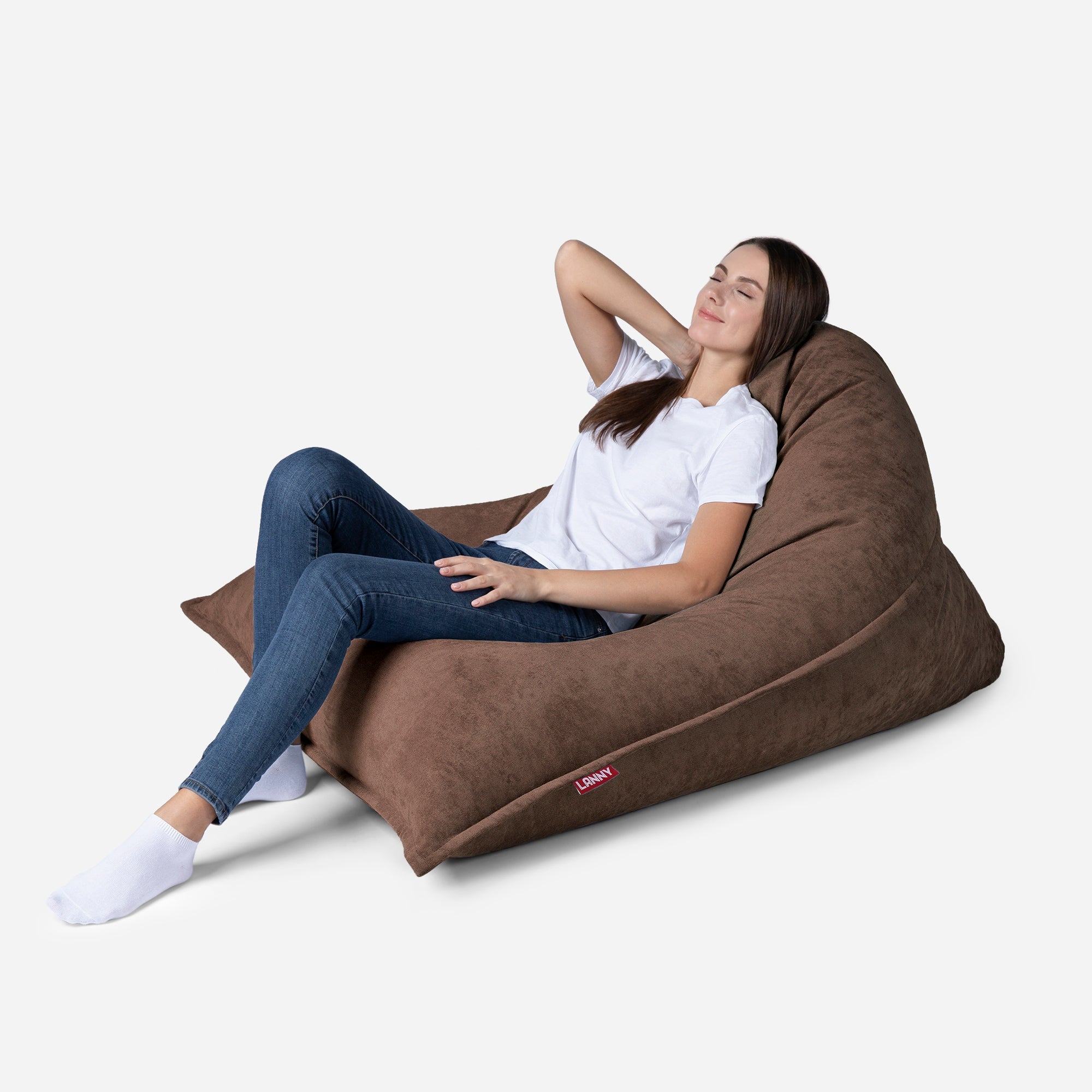 Sloppy Mini Aldo Brown Bean bag - Lanny Beanbag - Bean Bag Chairs