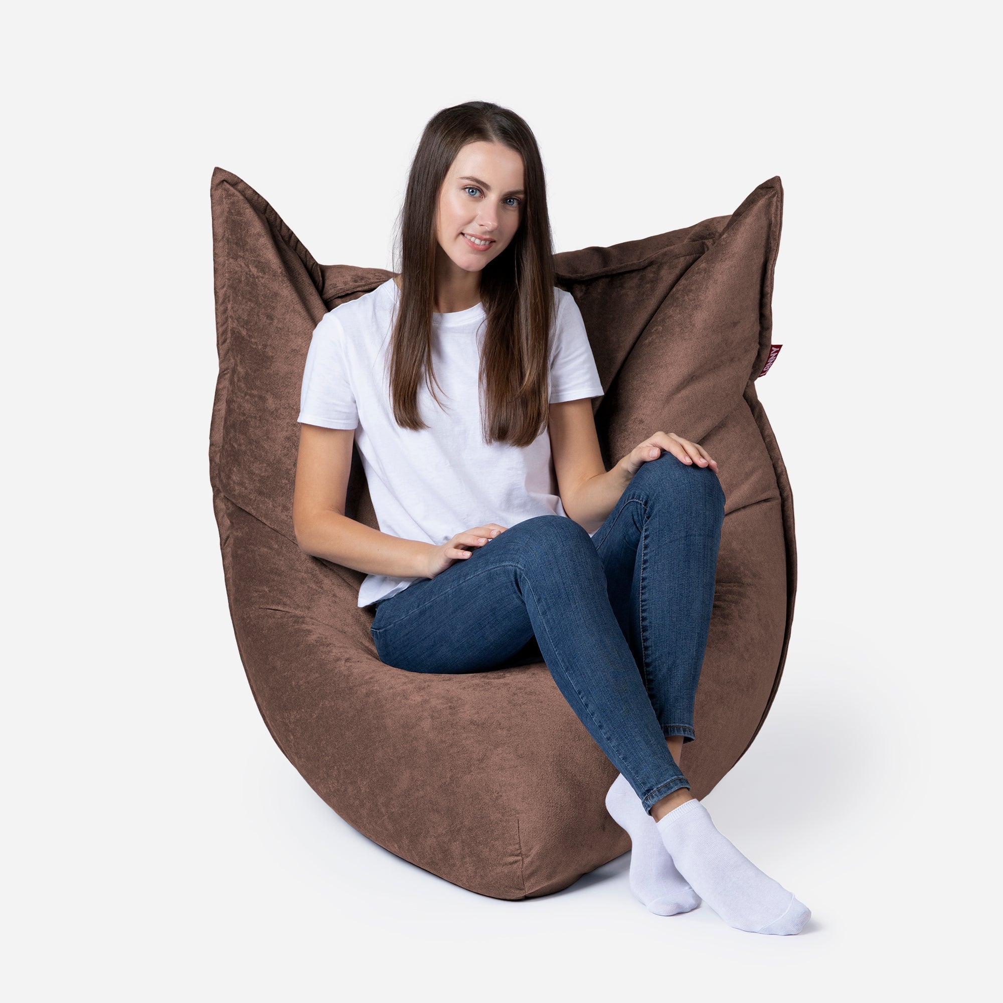 Sloppy Mini Aldo Brown Bean bag - Lanny Beanbag - Bean Bag Chairs