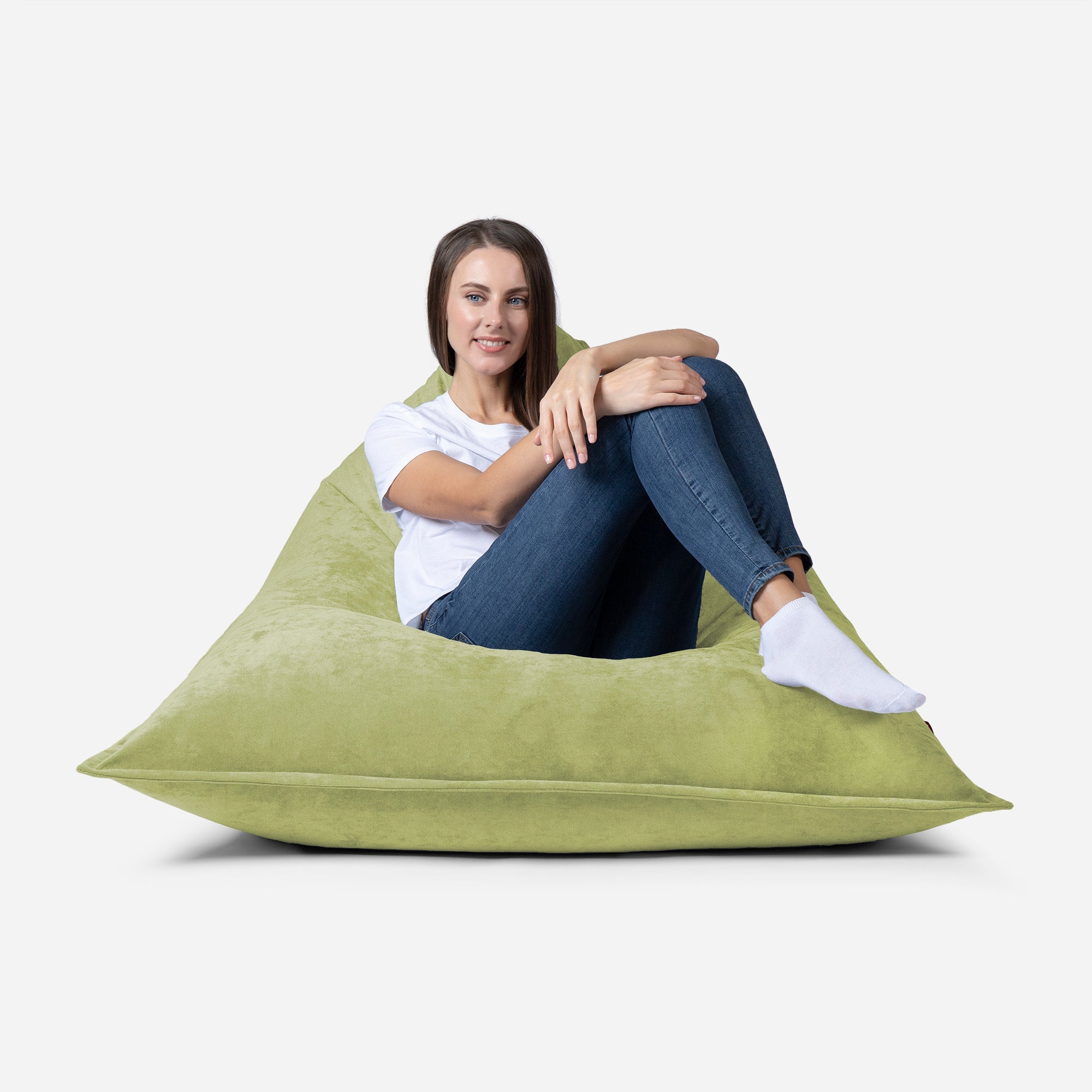 Sloppy Mini Aldo Lime Bean Bag - Lanny Beanbag - Bean Bag Chairs