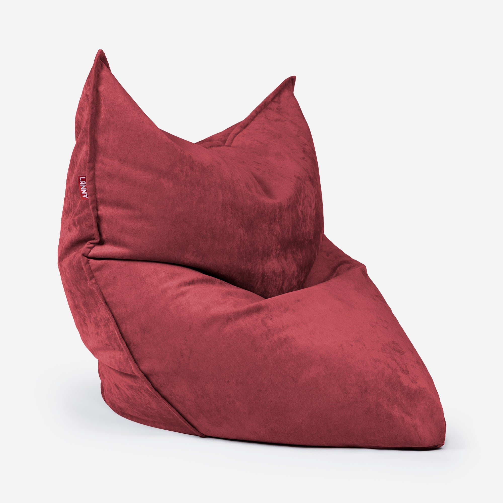 Sloppy Mini Aldo Red Bean bag - Lanny Beanbag - Bean Bag Chairs