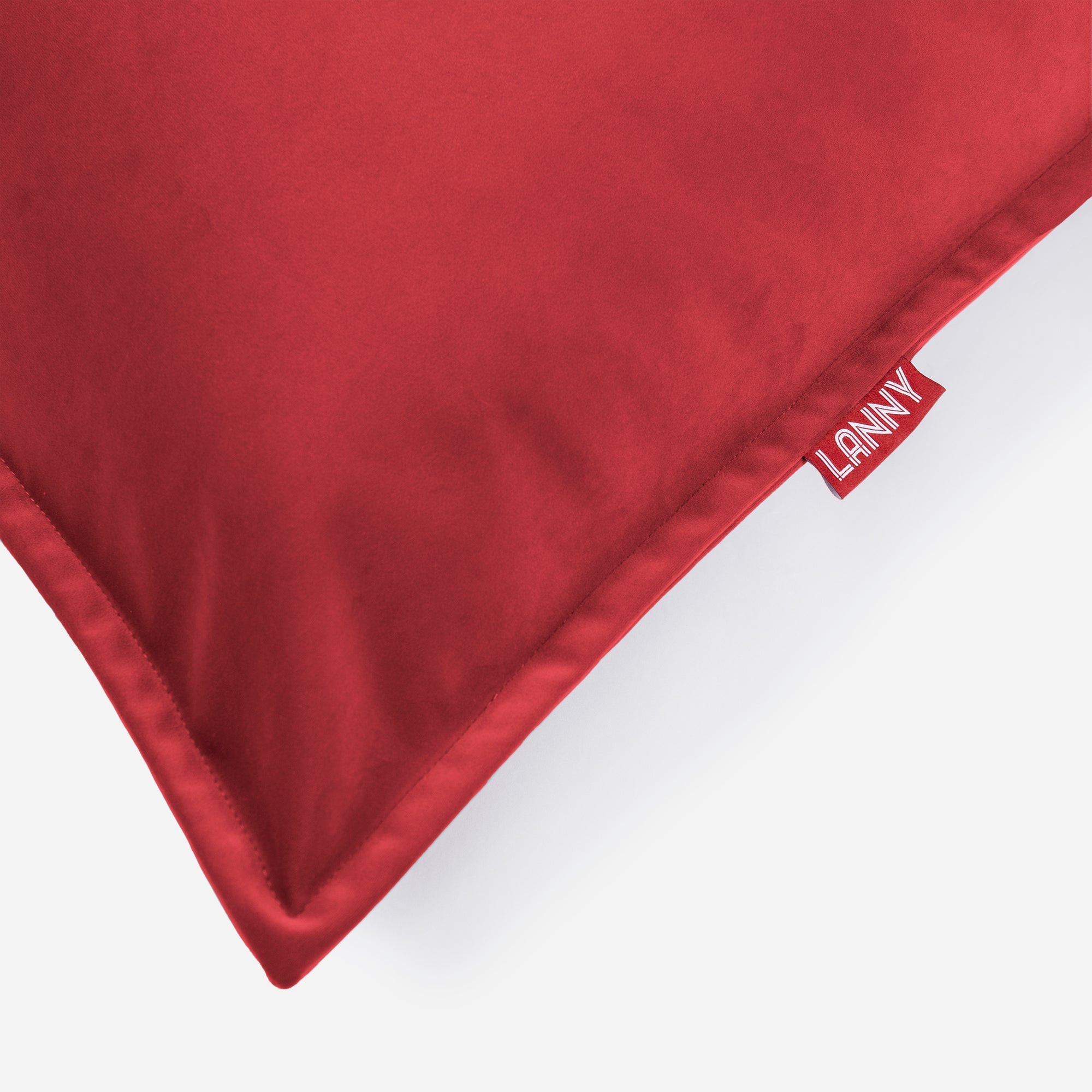 Sloppy Mini Velvet Red Bean bag - Lanny Beanbag - Bean Bag Chairs