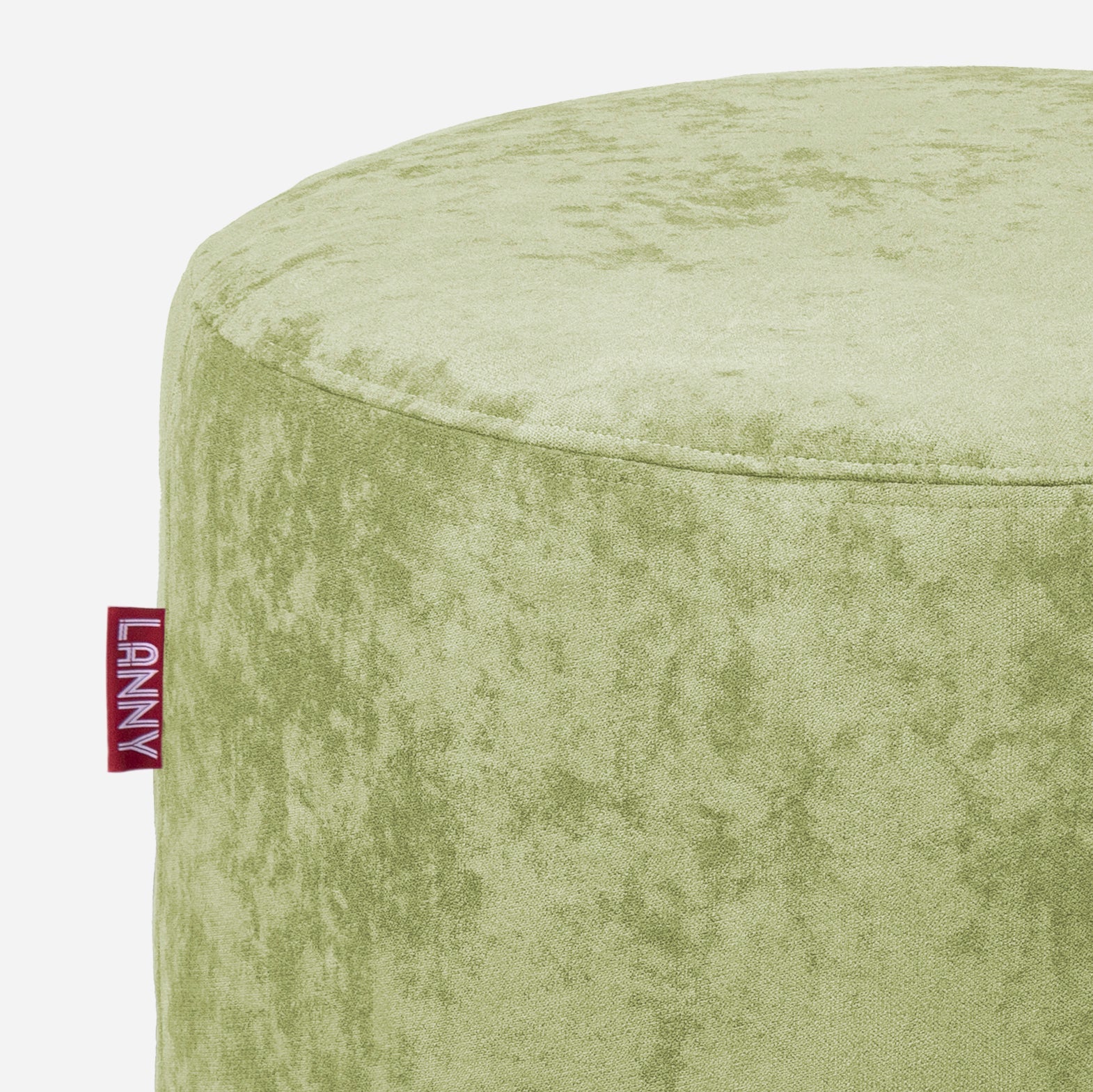 Floor Aldo Lime Pouf - Lanny Beanbag - Ottomans