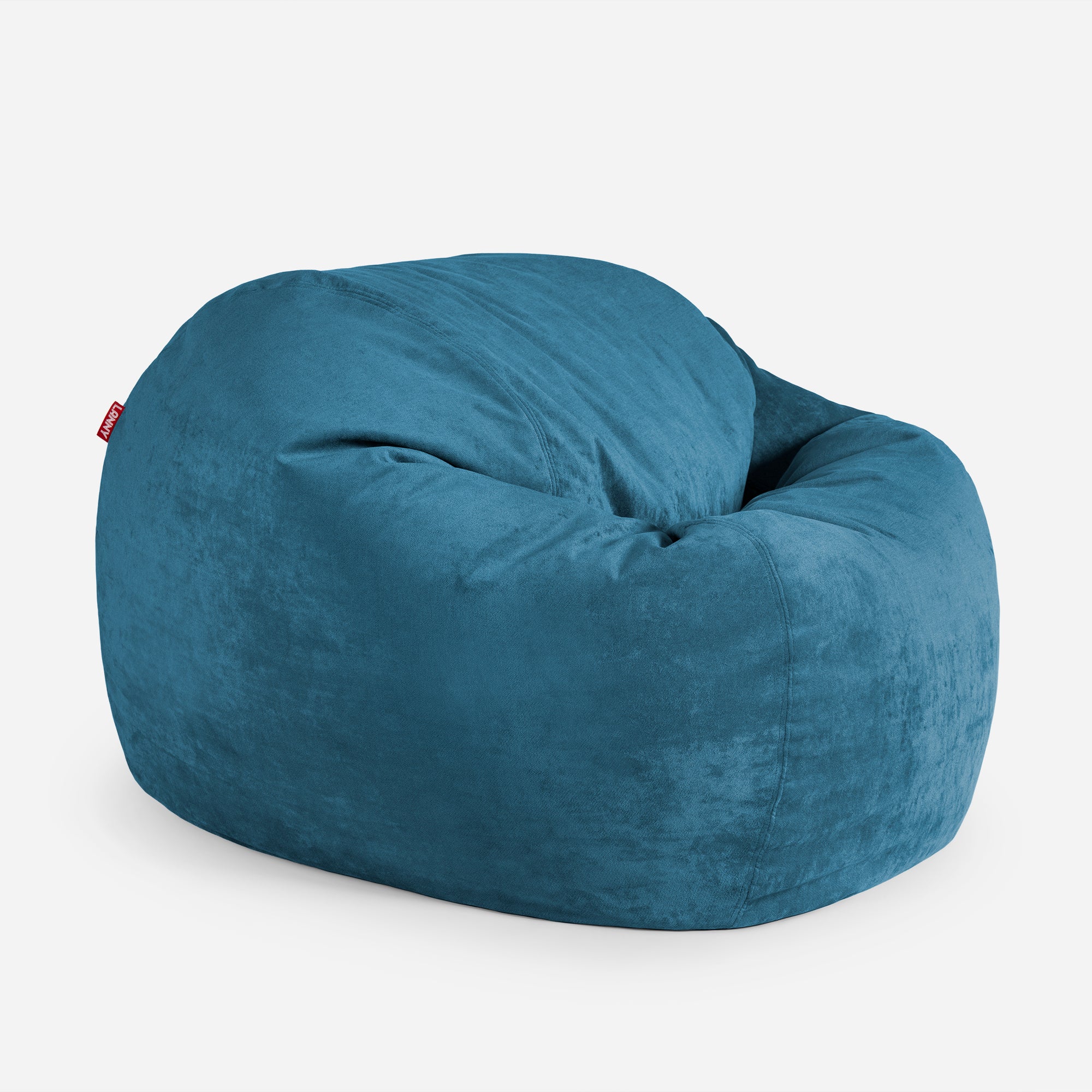 Lanny Oversize Chenille Sphere Bean bag - Aqua